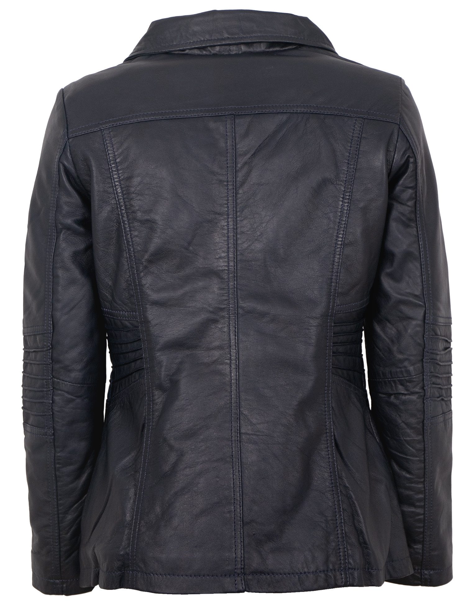 Otto Kern Lederjacke Navara OTTO KERN - Damen Lederjacke Lammnappa navy