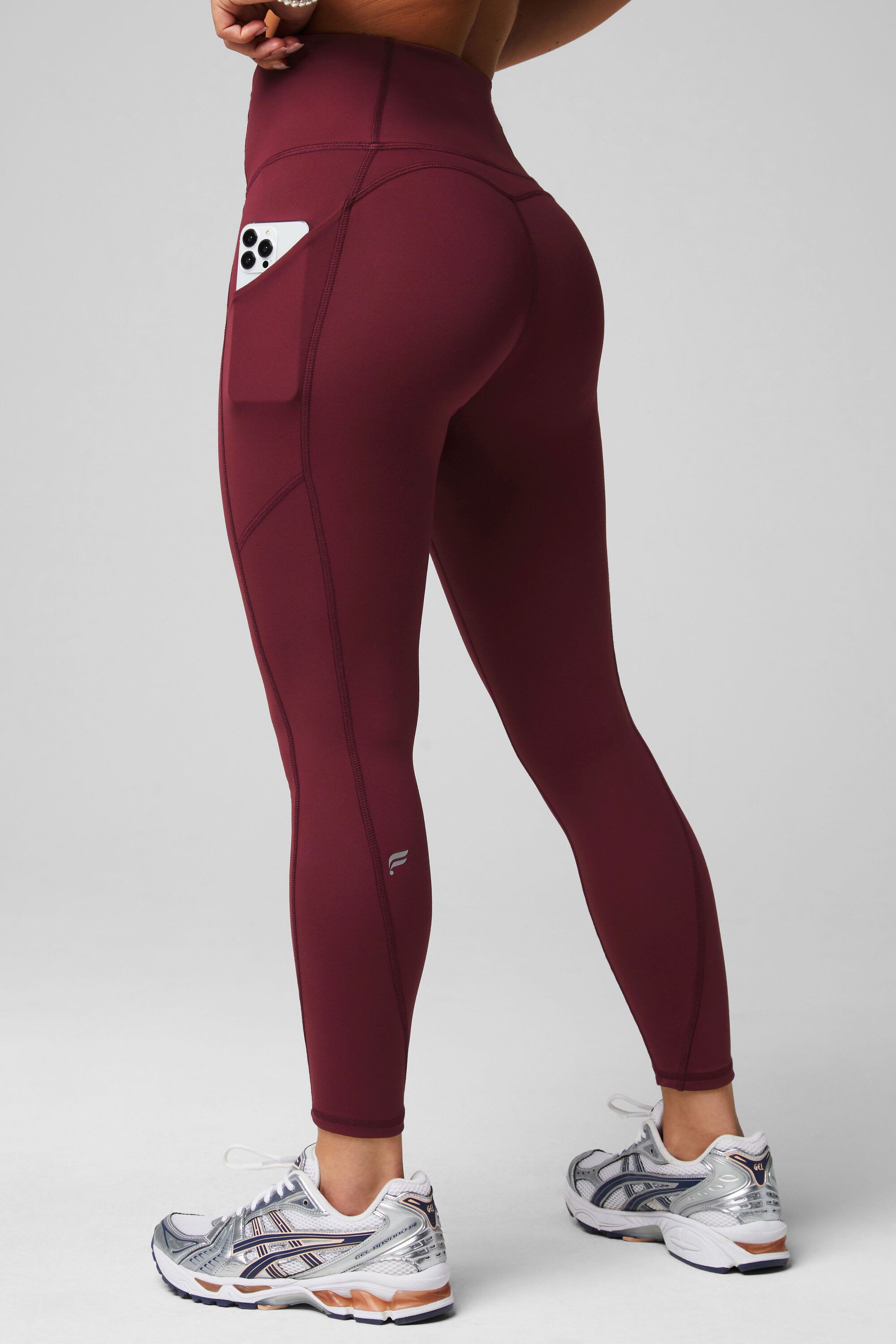 Fabletics Leggings Oasis PureLuxe High-Waisted 7/8 Leggings aus blickdichtem Stoff und mit mittlerer Kompression