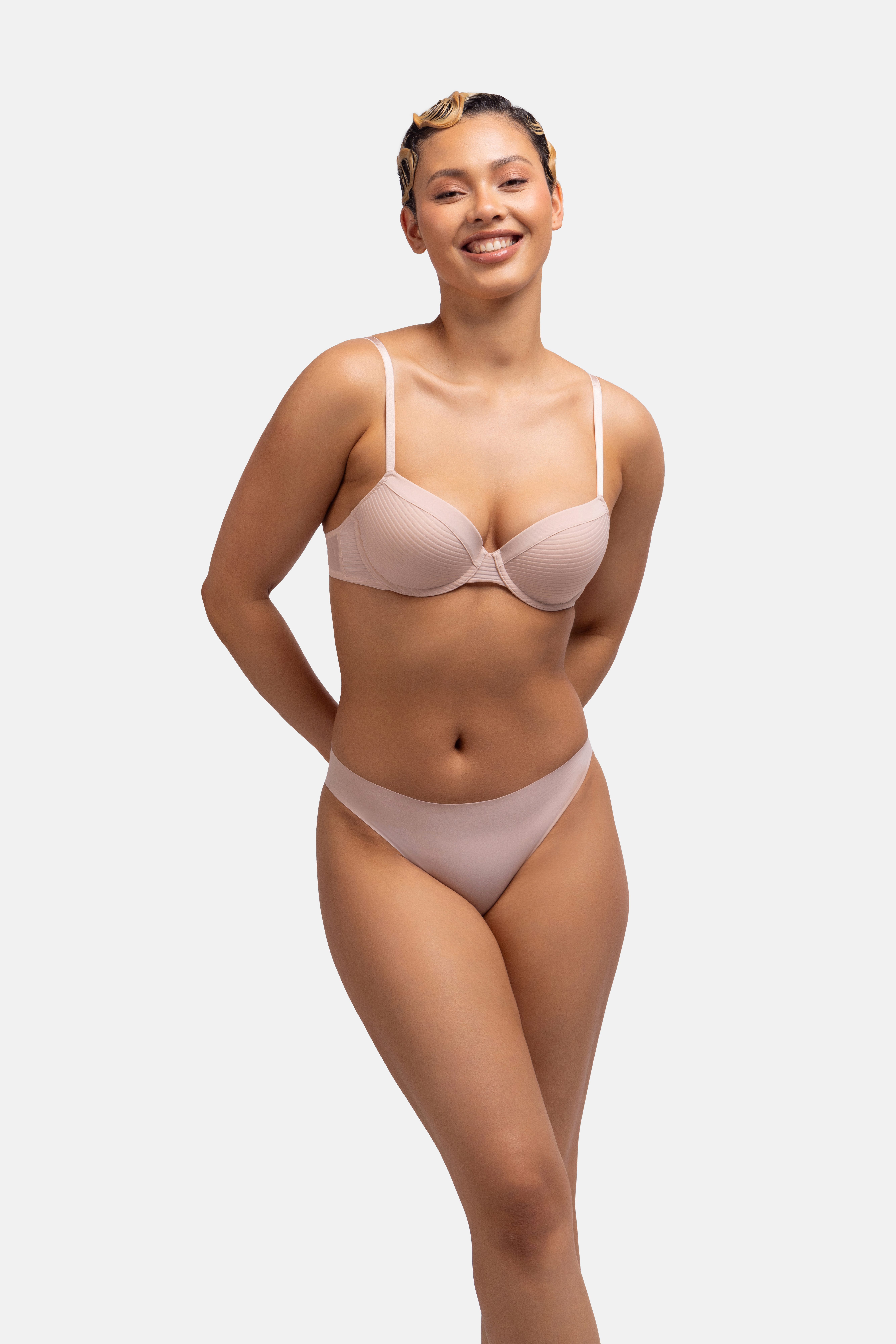 Dorina Bügel-BH Louise (2er Pack) weicher Stoff, verstellbare Träger, elastisch