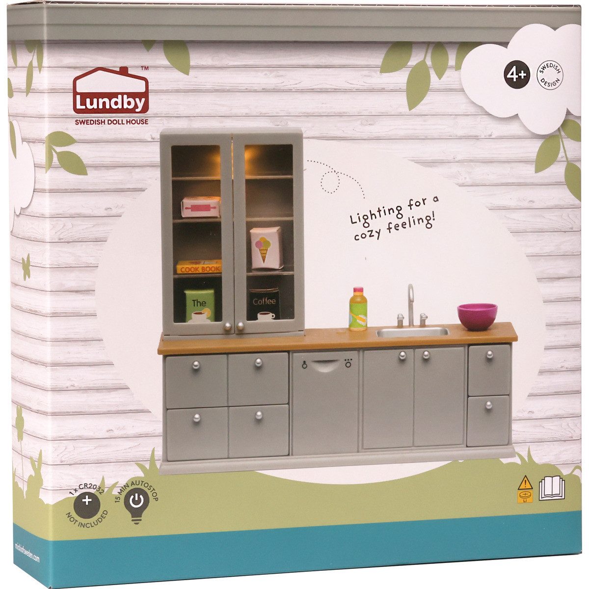 Lundby Puppenhausmöbel Spüle und Spülmaschine Mädchen