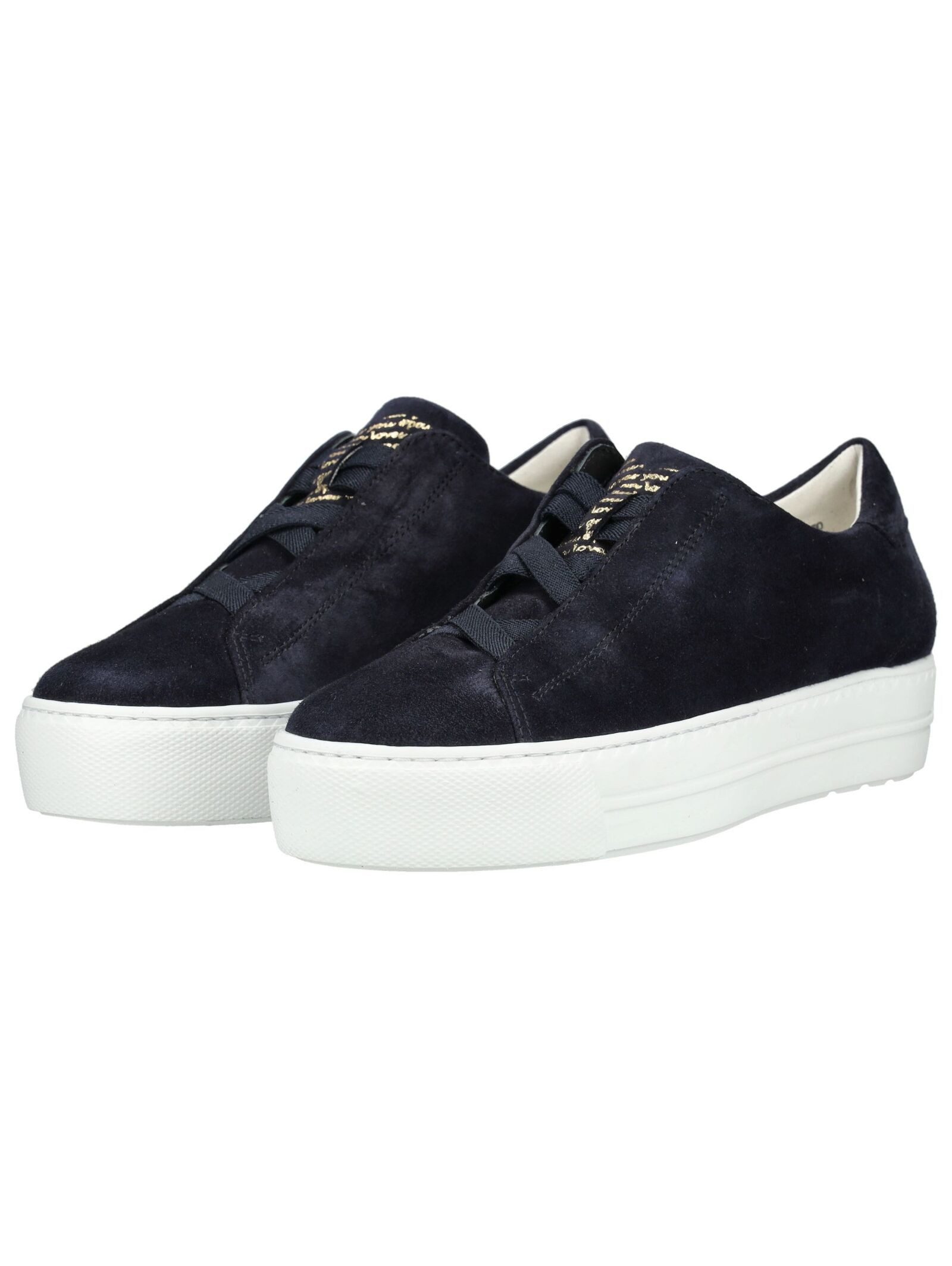 Paul Green Paul Green Halbschuhe Veloursleder Schnürschuh