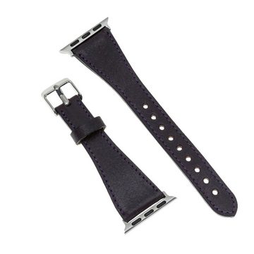 Renna Leather Smartwatch-Armband Apple Watch Band für Series Ultra/9/8/7SE/6-1 Echtleder Ersatzarmband