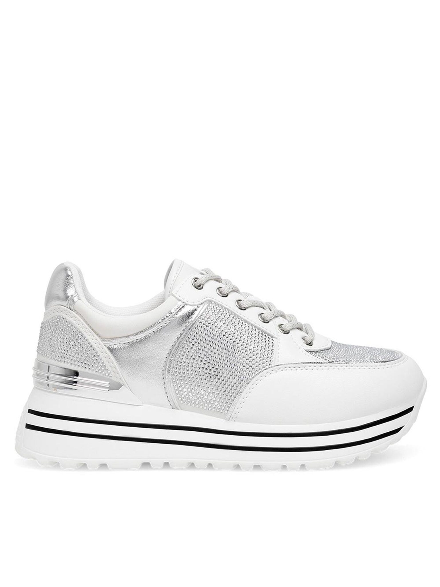 Eva Minge Sneakers WYL3795-1 Silberfarben Sneaker günstig online kaufen