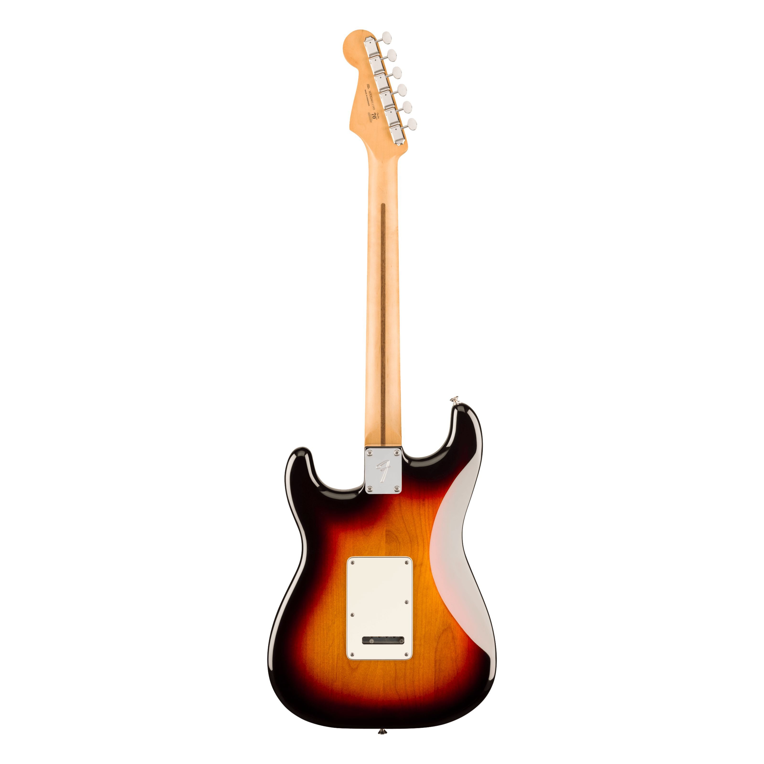 Fender E-Gitarre, E-Gitarren, ST-Modelle, Player II Stratocaster RW 3-Color Sunburst - E-Gitarre