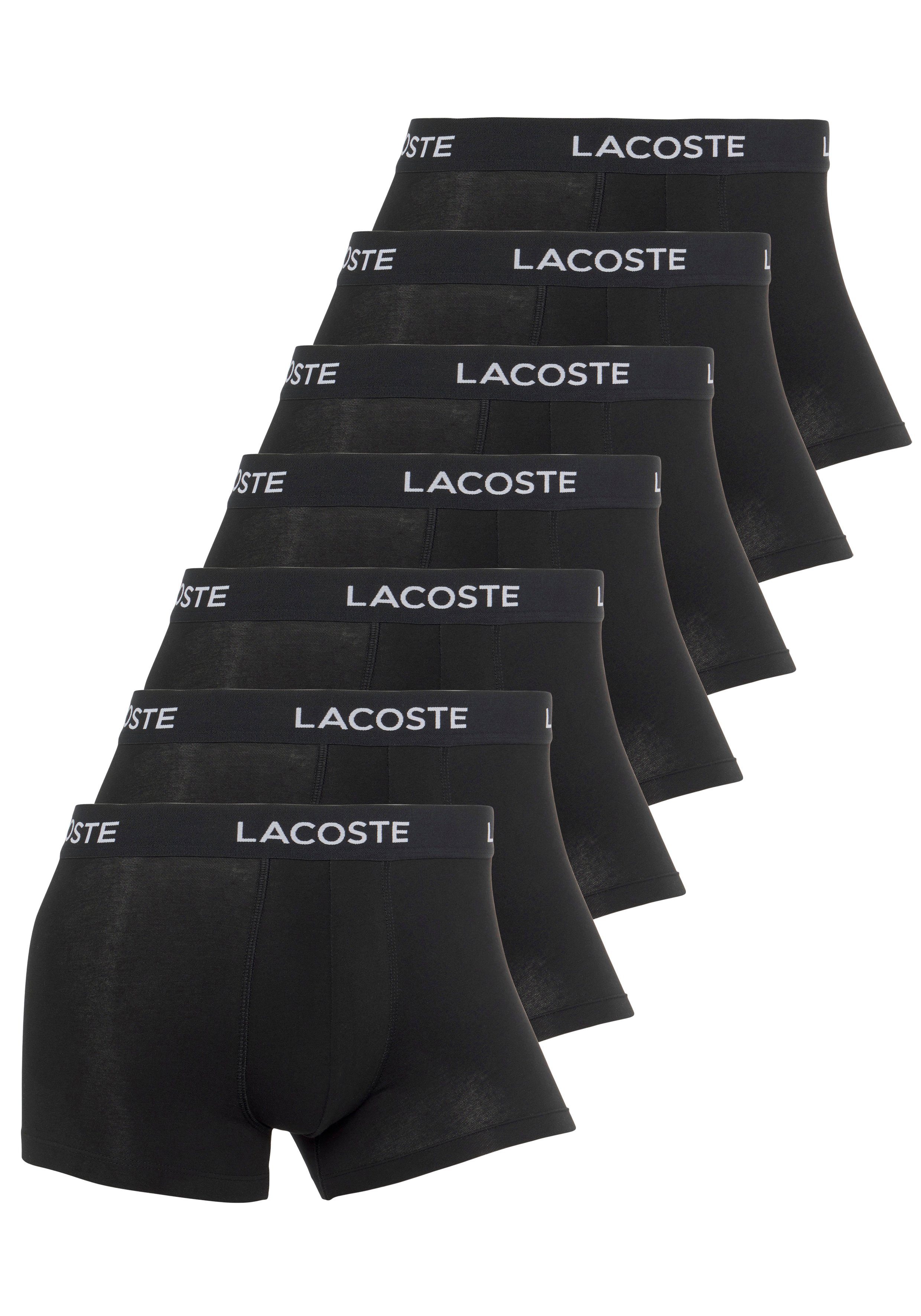 Lacoste Trunk (Set, 7-St) mit Lacoste Schriftzug auf dem Bund schwarz