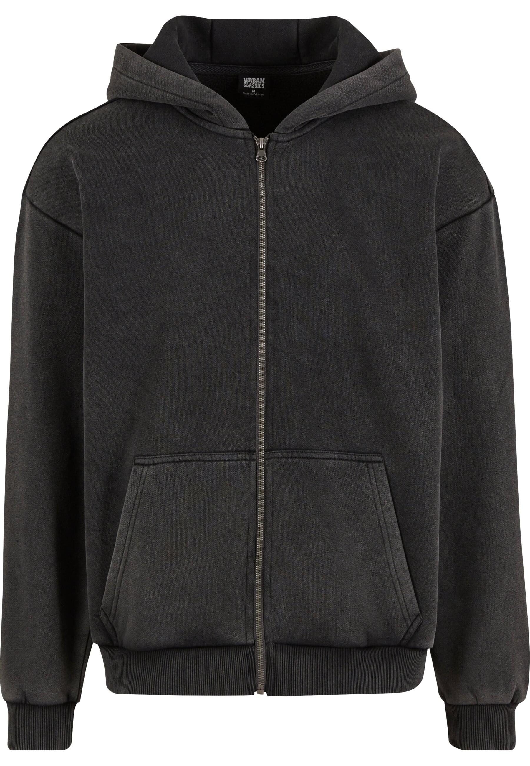 URBAN CLASSICS Sweatjacke Urban Classics Vintage Heavy Zip Hoodie günstig online kaufen