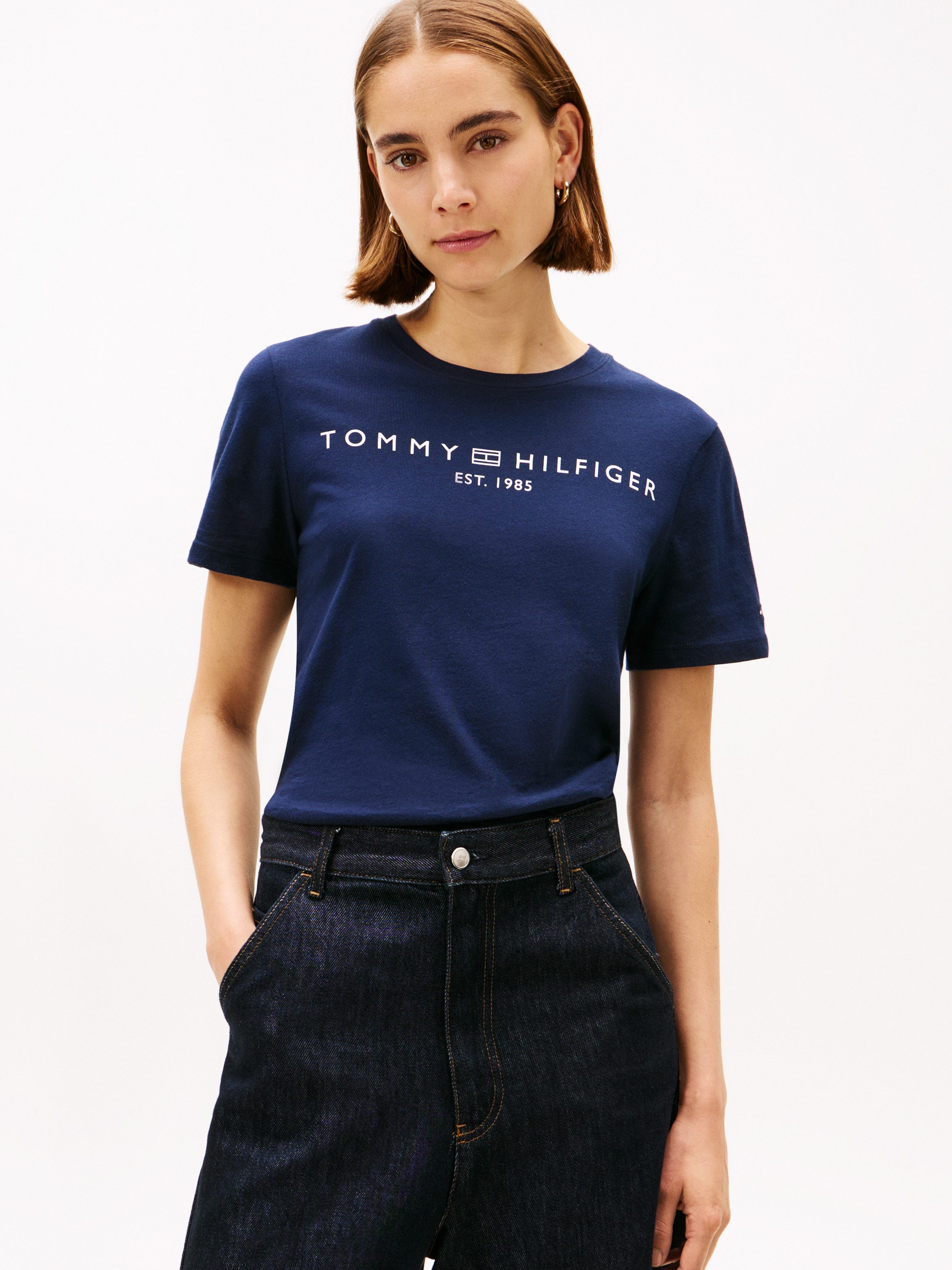 Tommy Hilfiger T-Shirt REG CORP LOGO günstig online kaufen