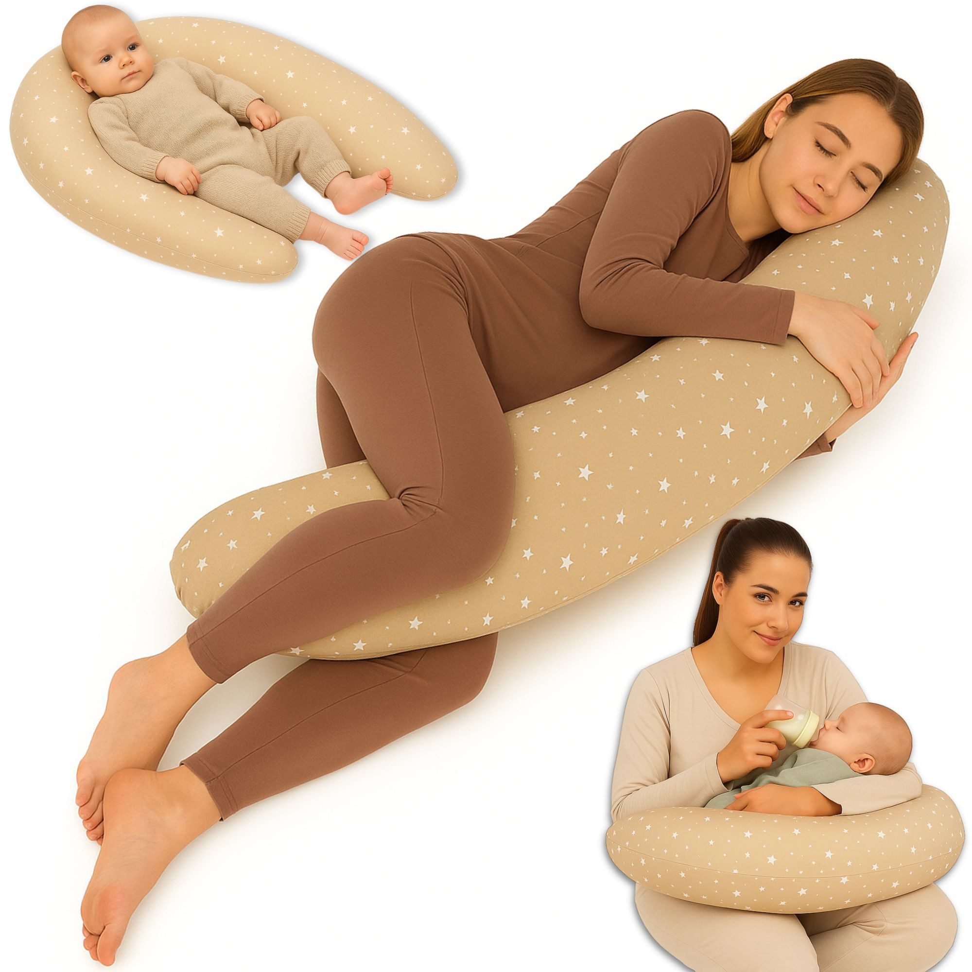 Stillkissen Stillkissen XXL Schwangerschaftskissen - Pregnancy Body Pillow