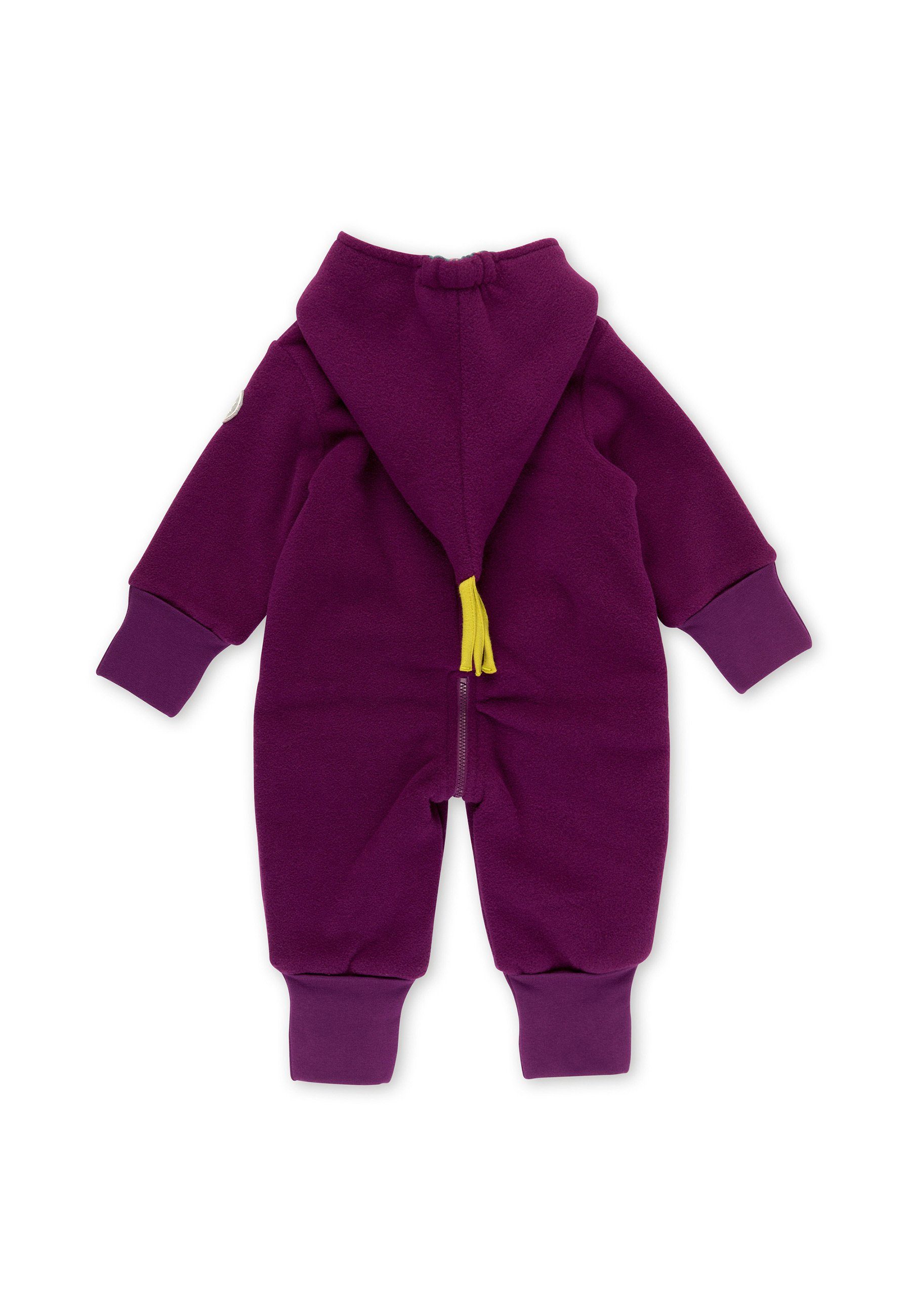 Sigikid Fleeceoverall (1-tlg) Baby Fleeceoverall Einteiler mit Klappbündchen