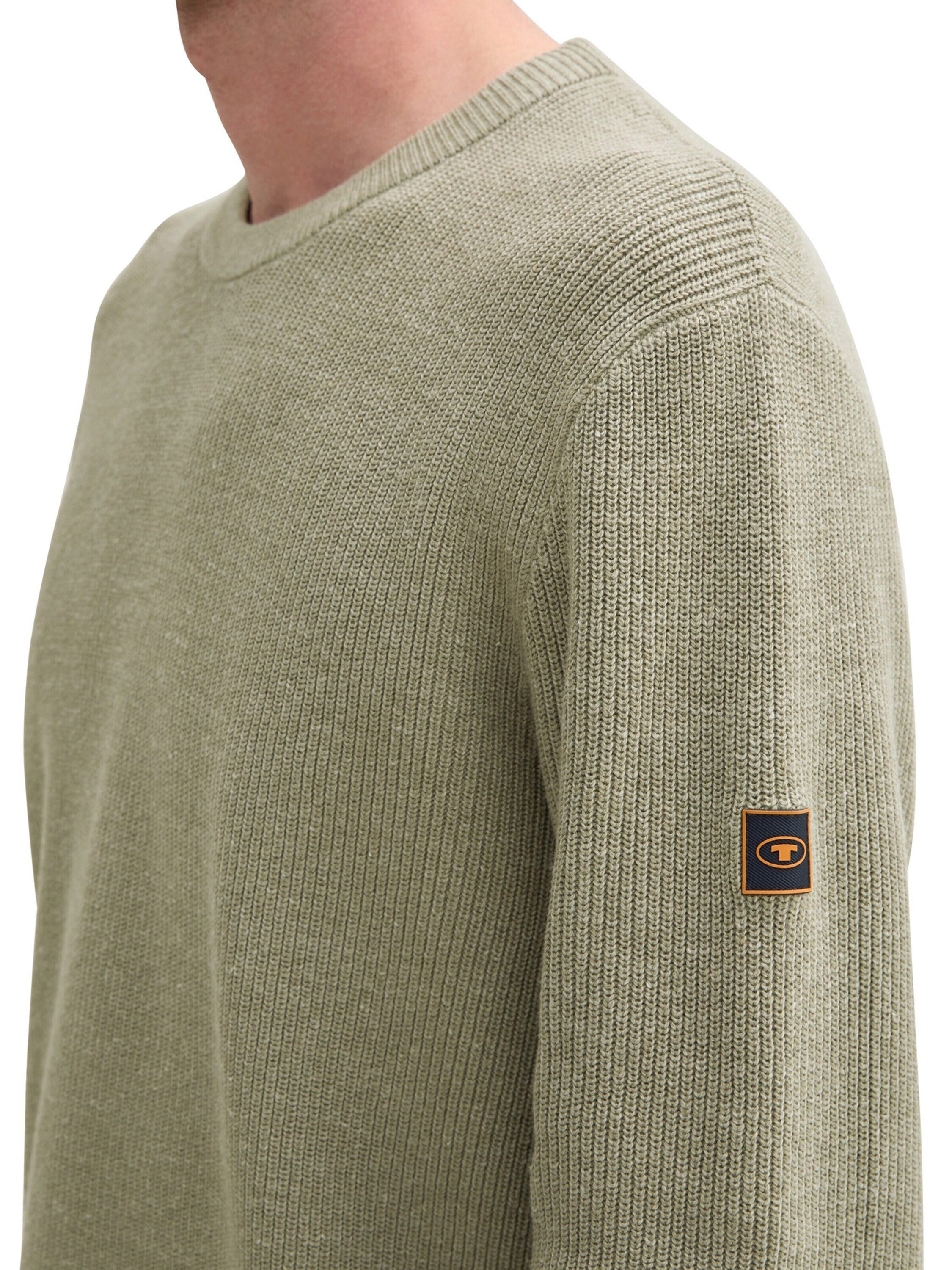 TOM TAILOR Rundhalspullover (1-tlg)