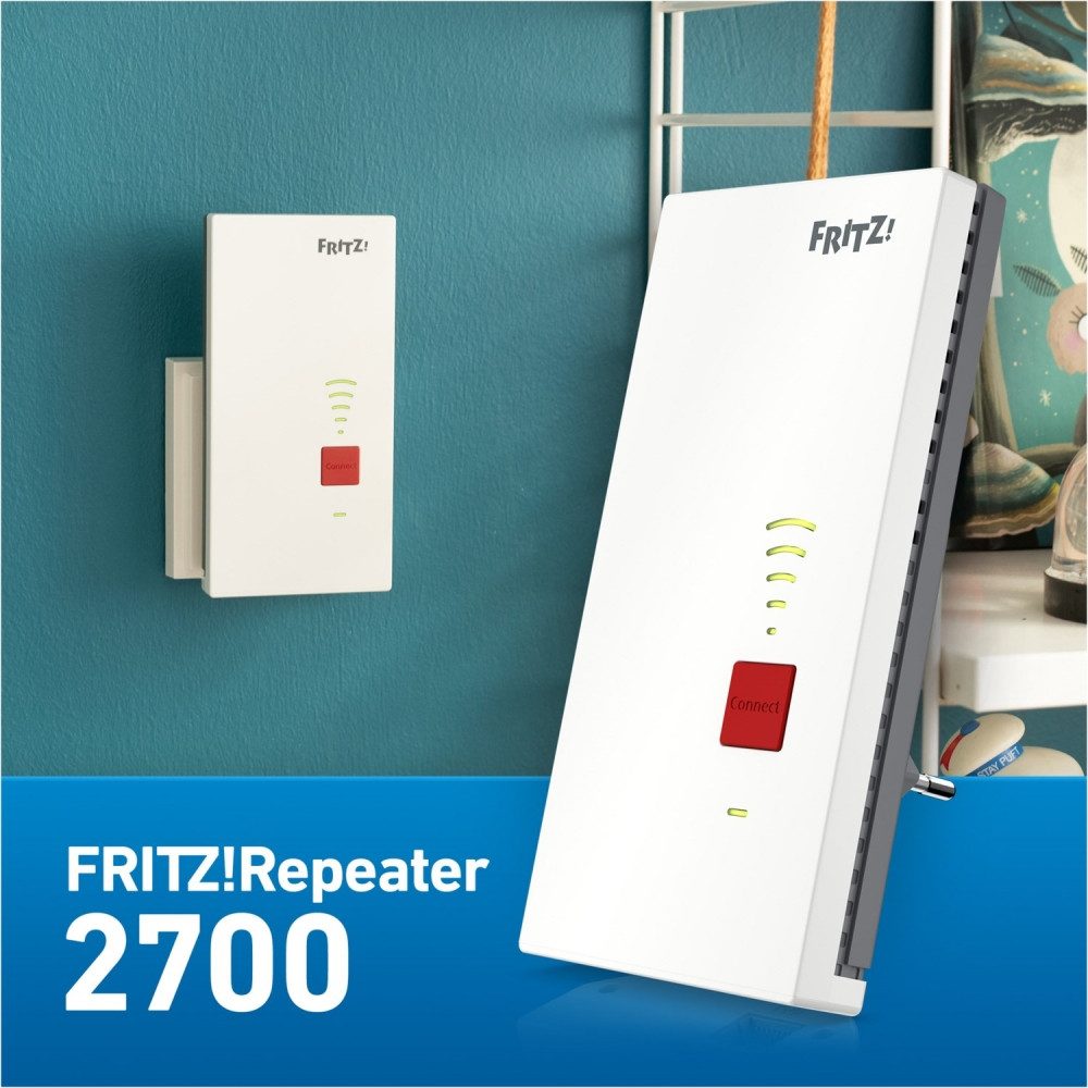 AVM FRITZ!Repeater 2700 - WLAN-Repeater - weiß WLAN-Access Point