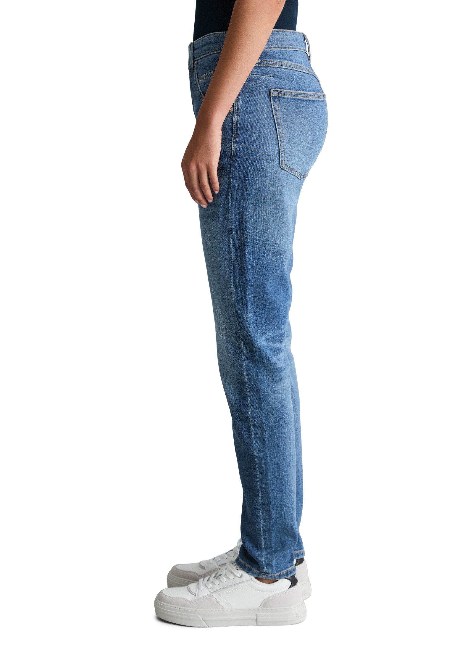 Marc O'Polo DENIM Boyfriend-Jeans aus Organic Cotton-Mix