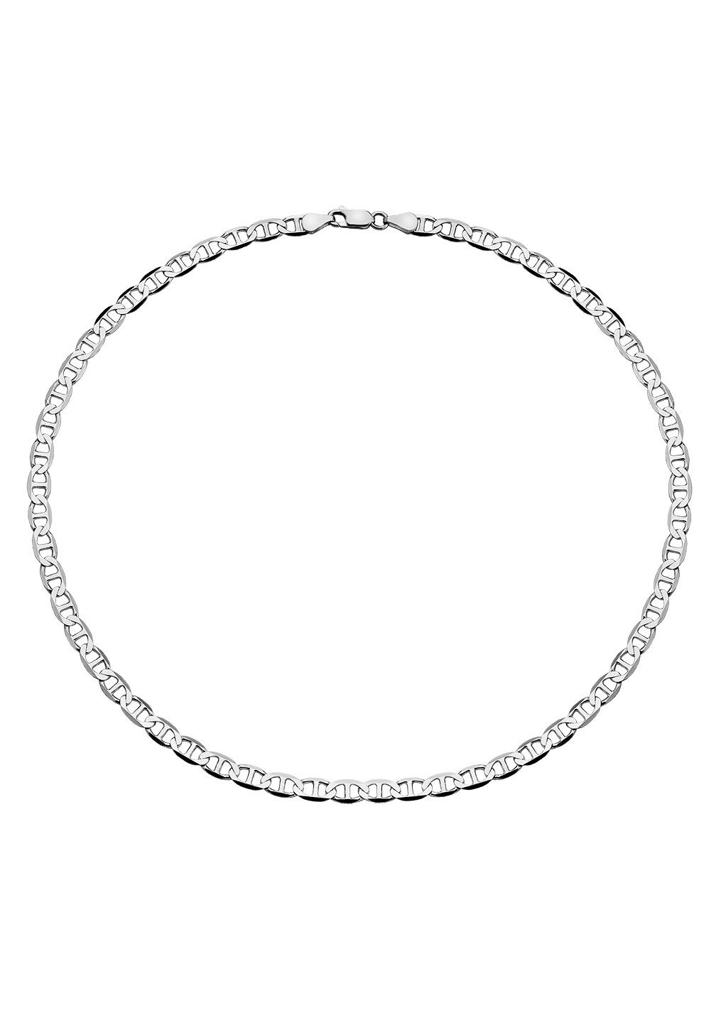 Kette ohne Anhänger Schmuck Geschenk Silber 925 Halsschmuck Halskette Panzerkette