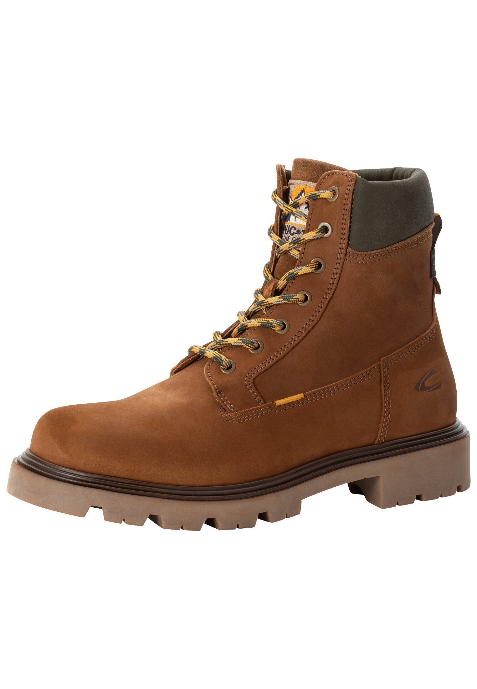 camel active aus Nubukleder Schnürschuh