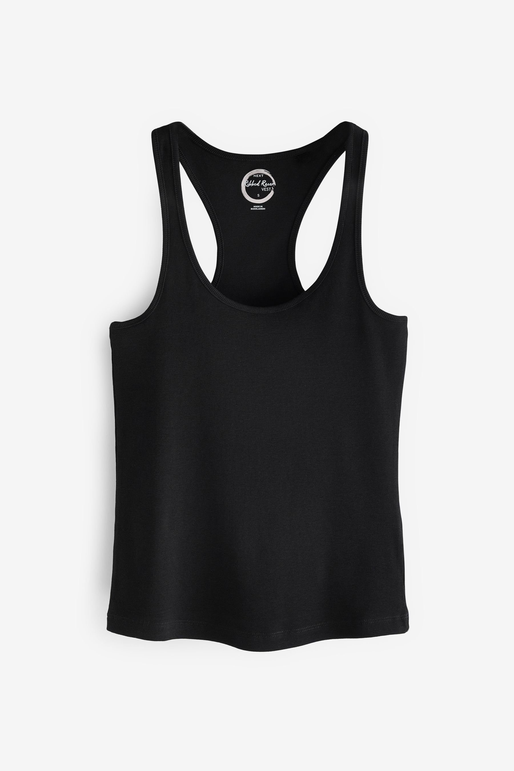 Next Trägertop Geripptes Racerback-Top mit U-Ausschnitt günstig online kaufen