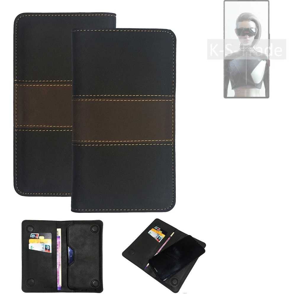 K-S-Trade Handyhülle für REDMAGIC 9S Pro+, Hülle Handyhülle Schutzhülle Walletcase Bookstyle Tasche Schutz