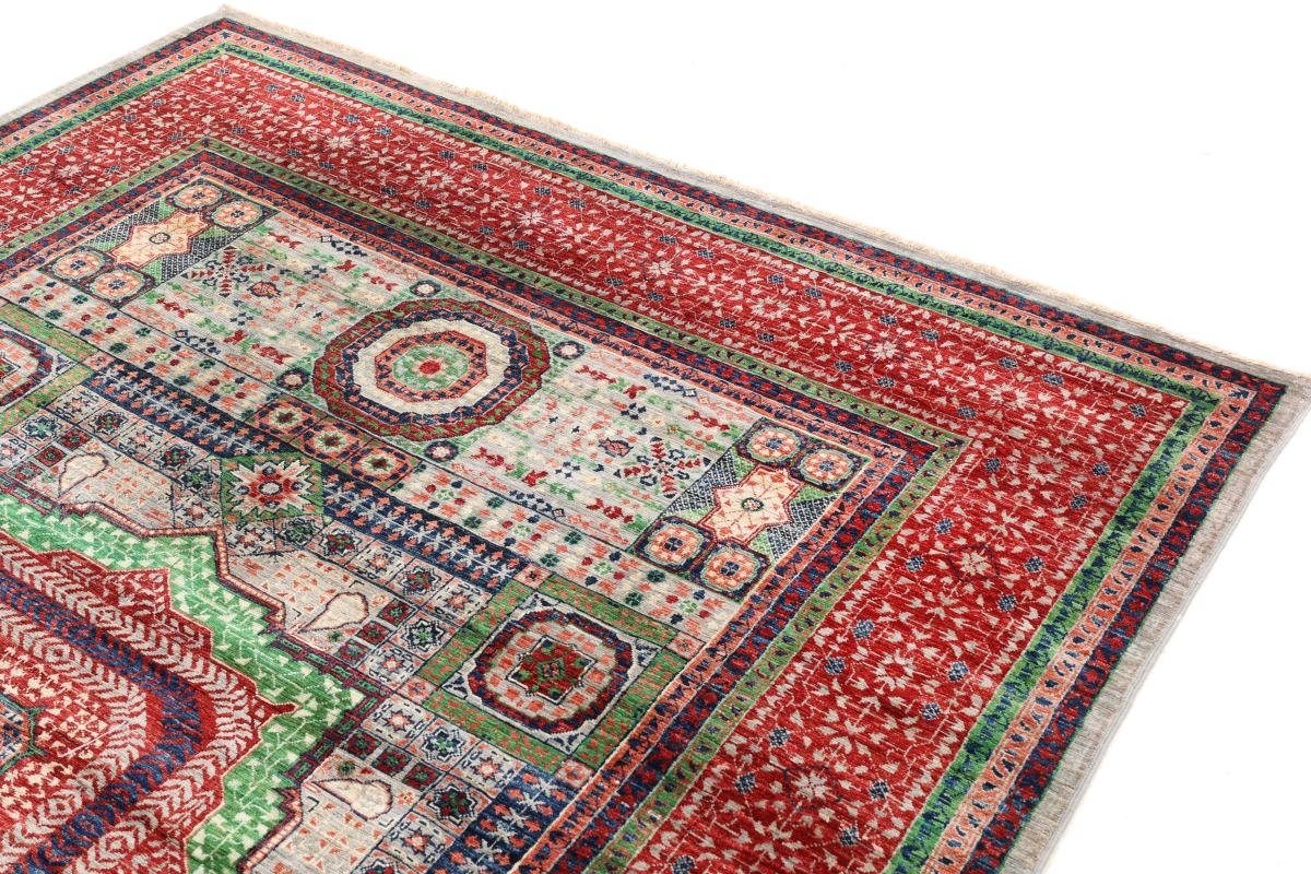 Orientteppich Mamluk mm 182x243 Orientteppich, 6 Handgeknüpfter Höhe: rechteckig, Nain Trading