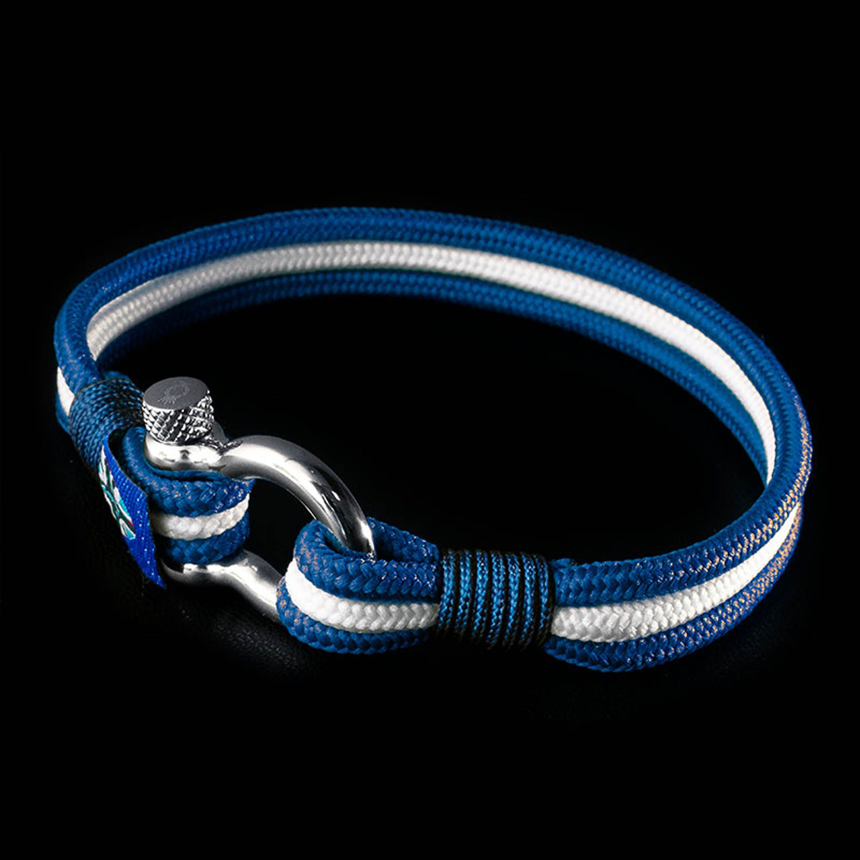 UNIQAL.de Armband Maritime Armband aus Segeltau "SUNSET" nautics, Schäckel günstig online kaufen