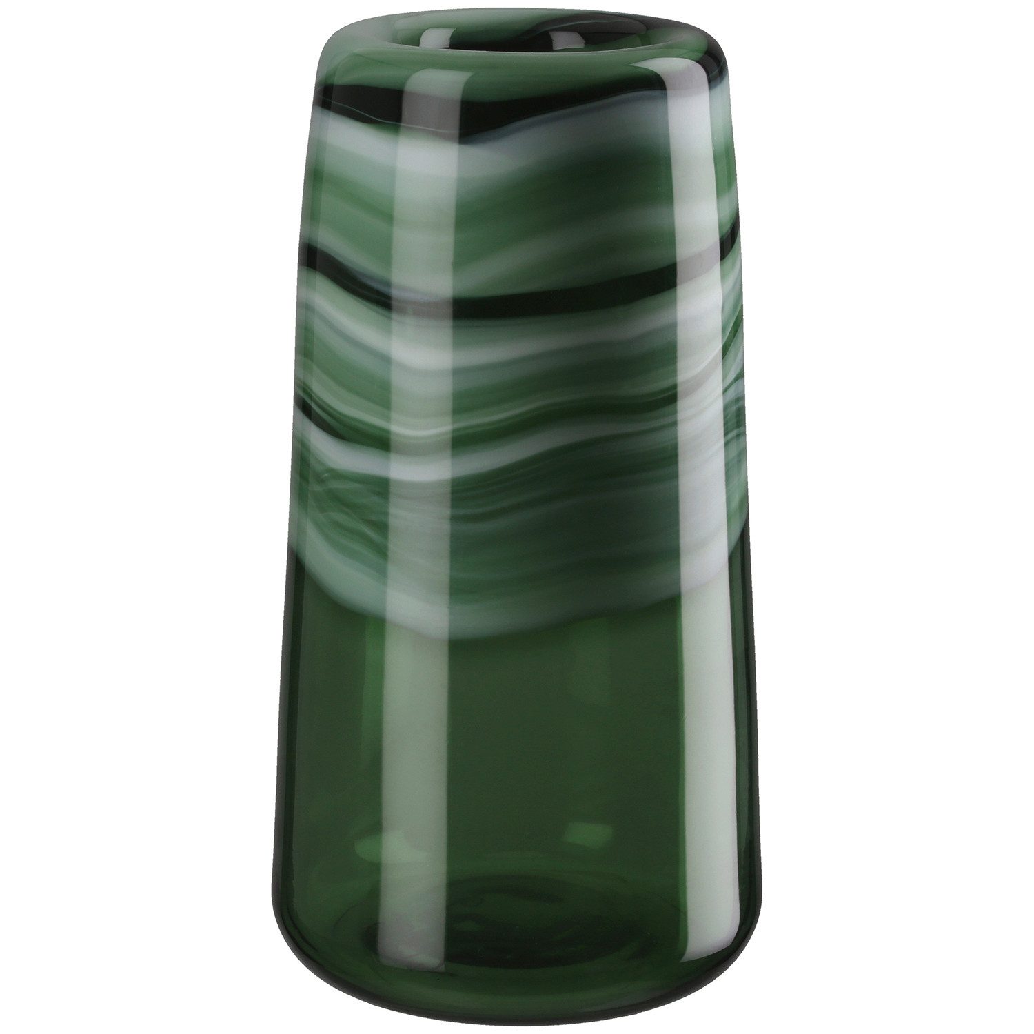 GILDE Tischvase Verde (1 St), handgearbeitet, mundgeblasen, wasserdicht