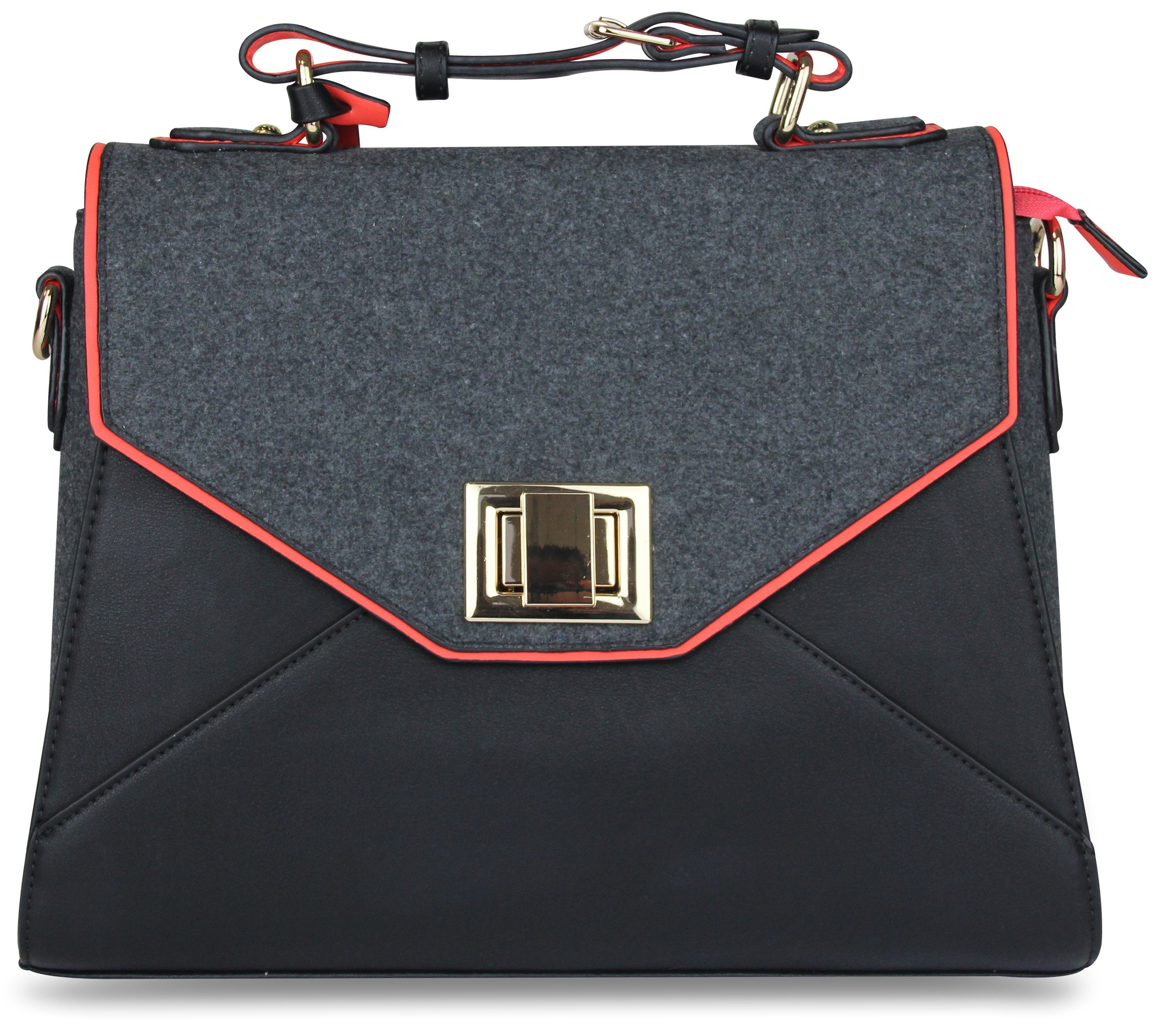 Handtasche Damen mit abnehmbarem Gurt