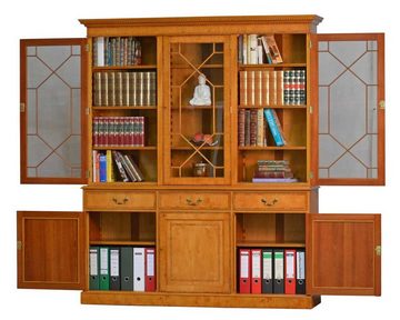 Kai Wiechmann Vitrine Bücherschrank 3-türig Eibe