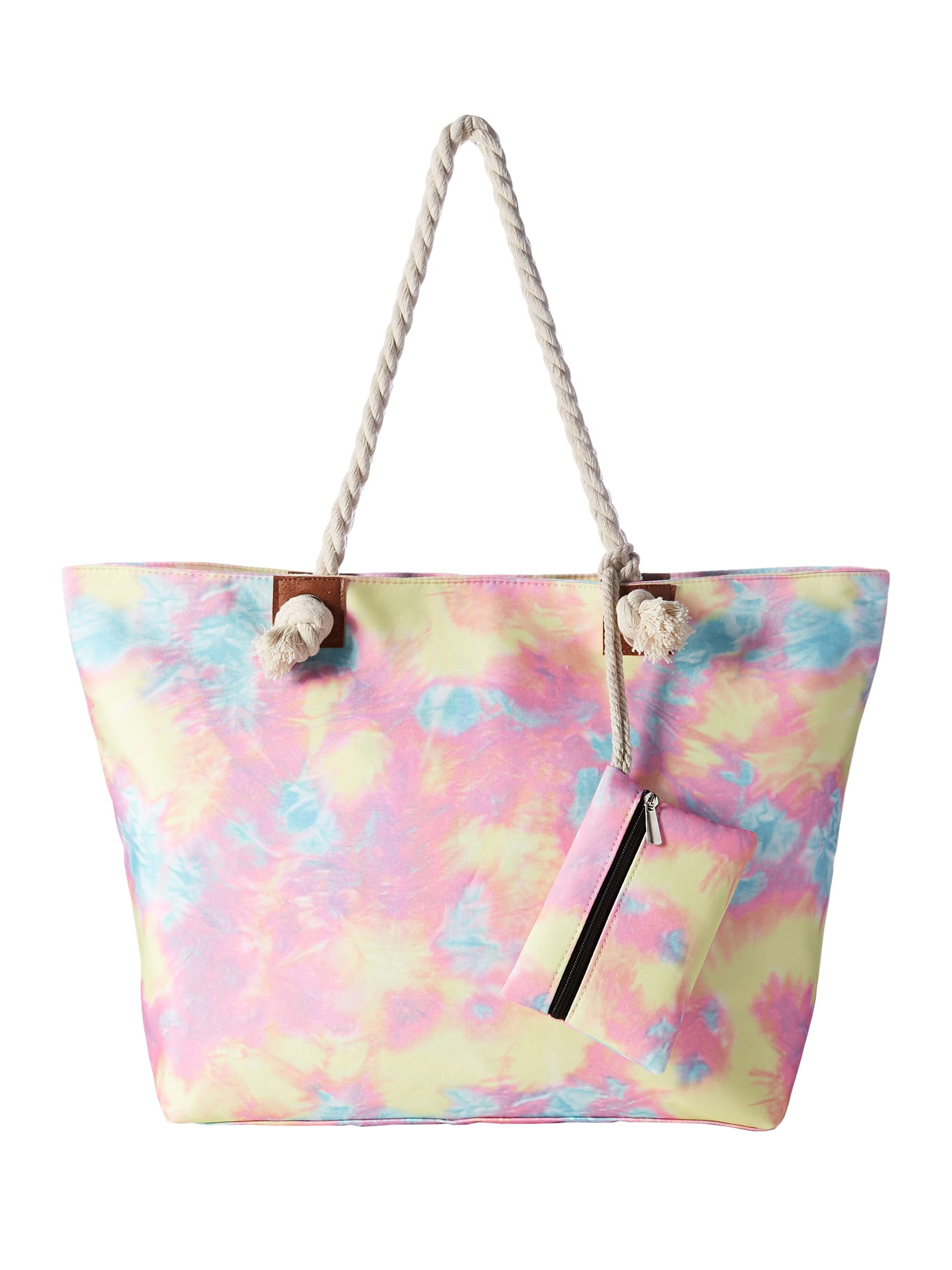 DonDon Strandtasche Strandtasche mit Reißverschluss