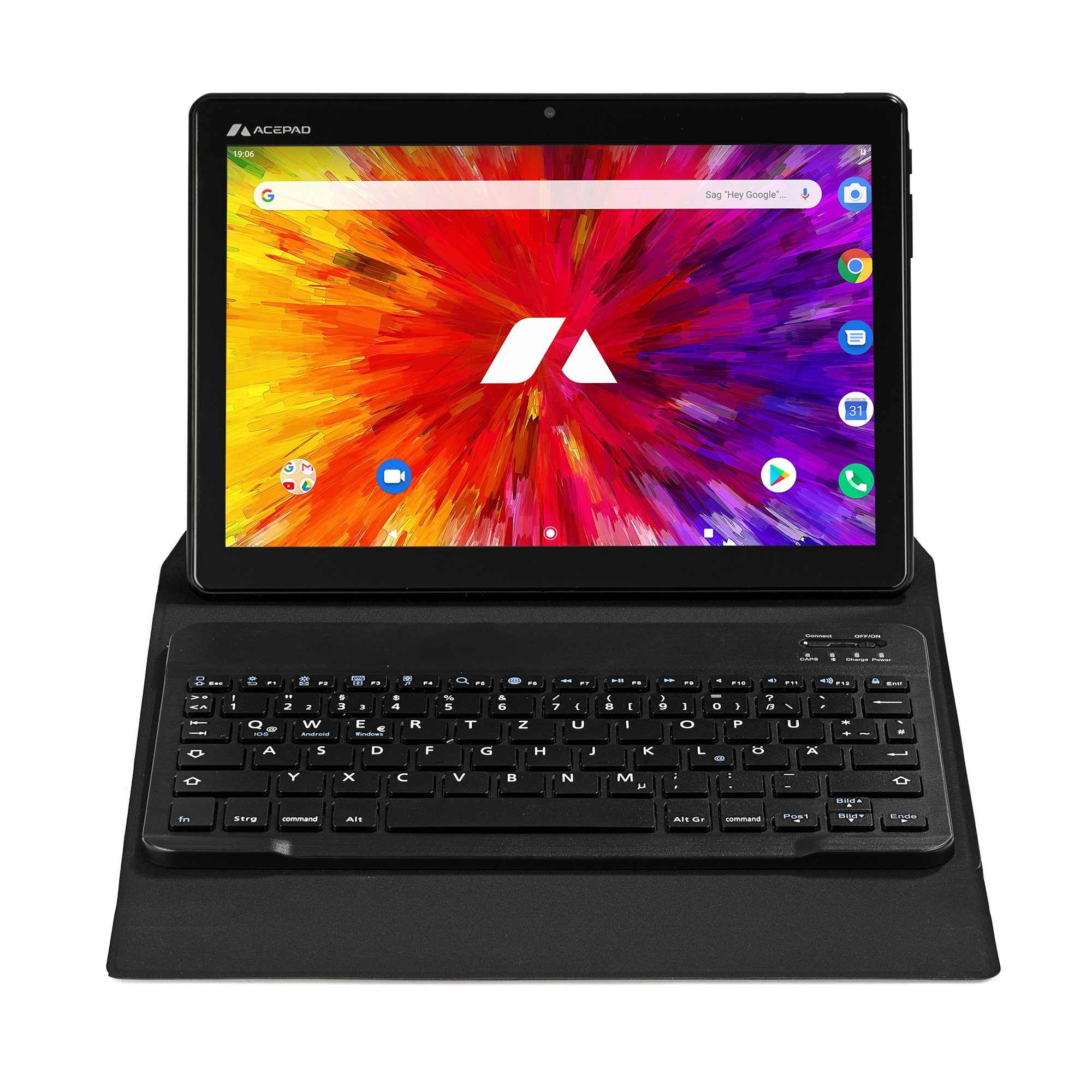 Acepad TB10 Tablet-Tastatur Tablets 10, 11 (für Zoll), 9, Nutzung) für alle Flexi flexibel, (8, heimische