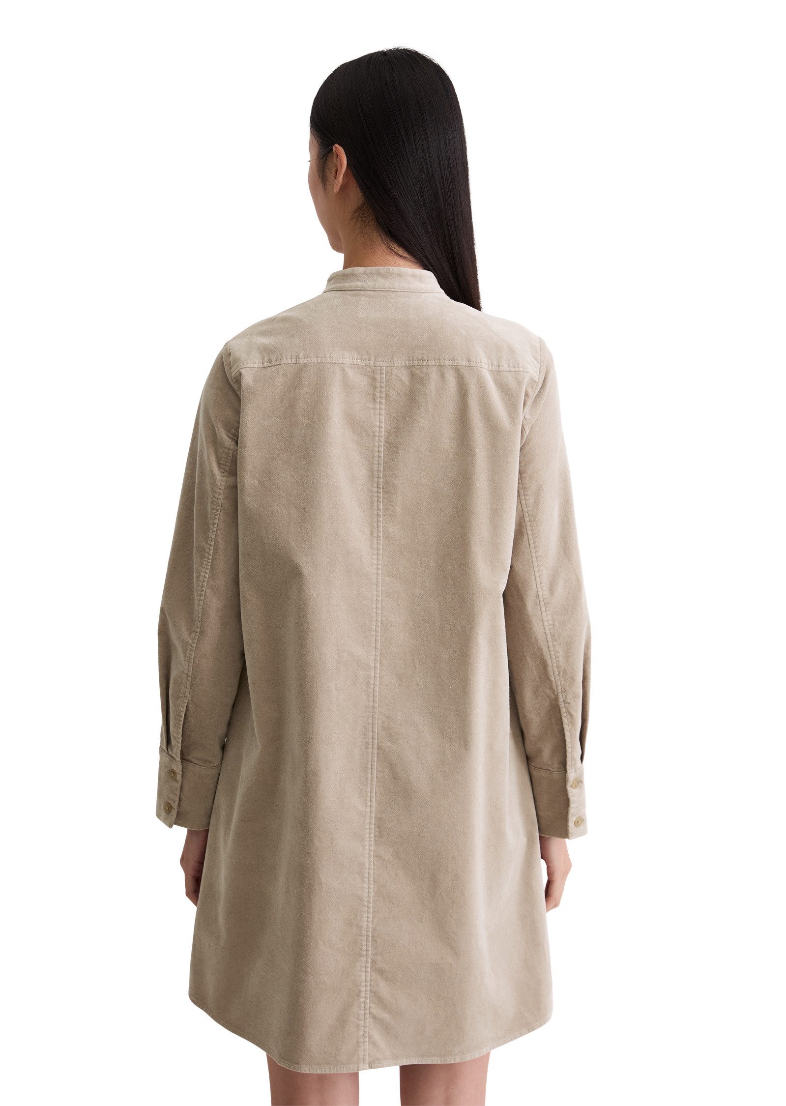 Marc O'Polo Hemdblusenkleid aus Organic Cotton Stretch