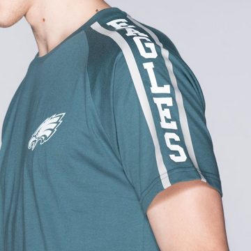 New Era Print-Shirt New Era NFL PHILADELPHIA EAGLES Raglan Shoulder Print T-Shirt