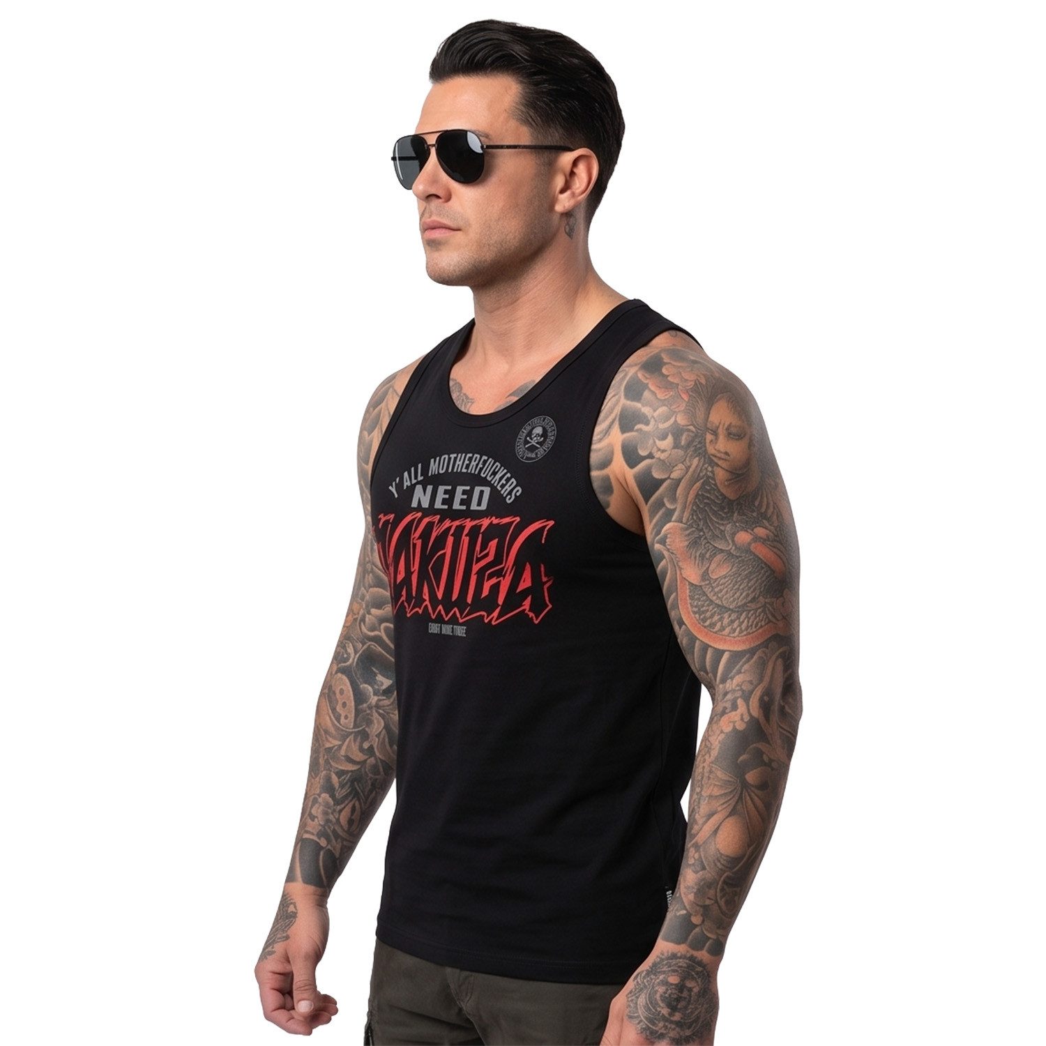 YAKUZA Muskelshirt Nailed – Bild 4 von 5