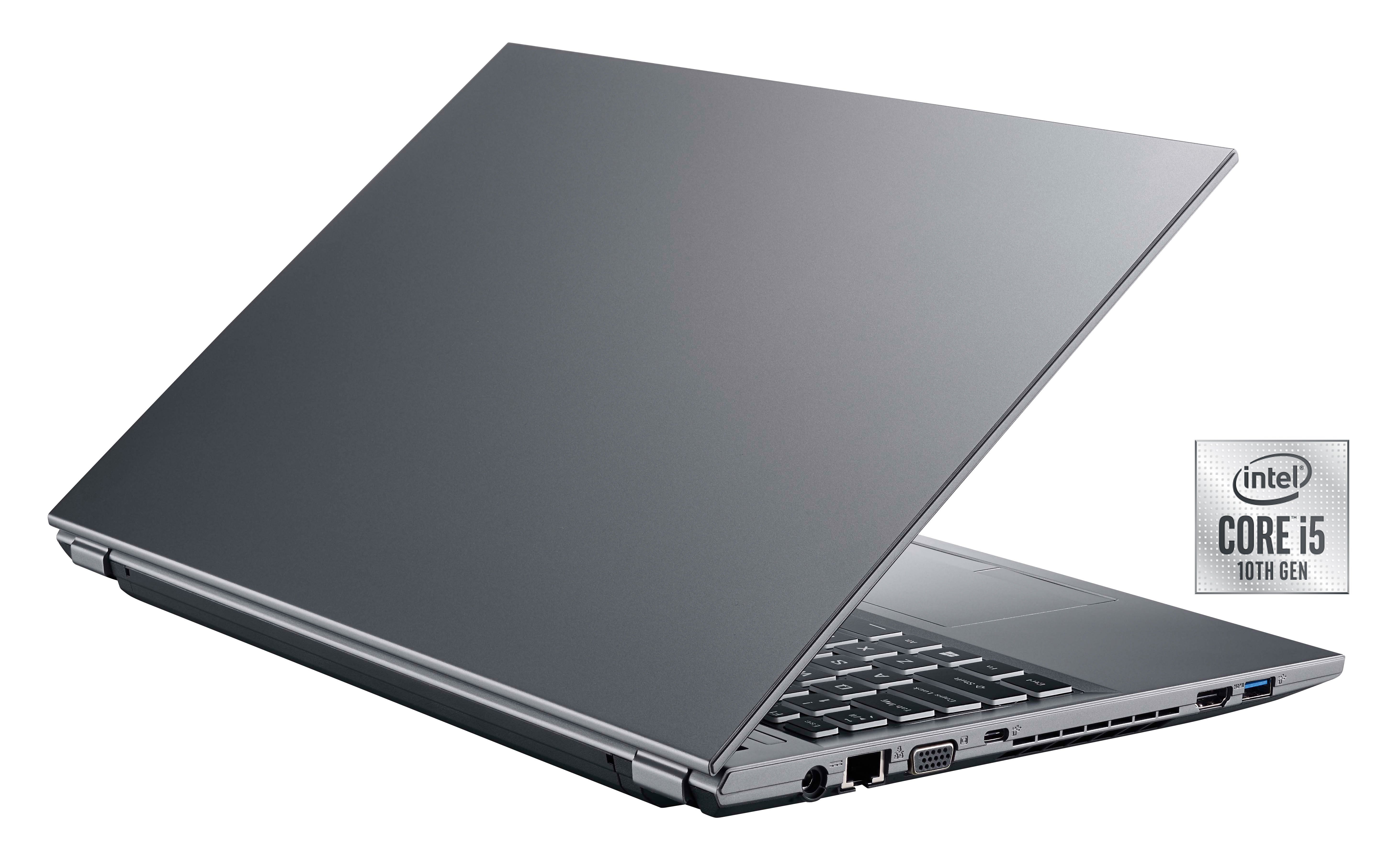 Hyrican 1687 Notebook (39,62 cm/15,6 UHD Core SSD) Intel Core 480 Zoll, i5 Intel i5-10210U, GB Graphics