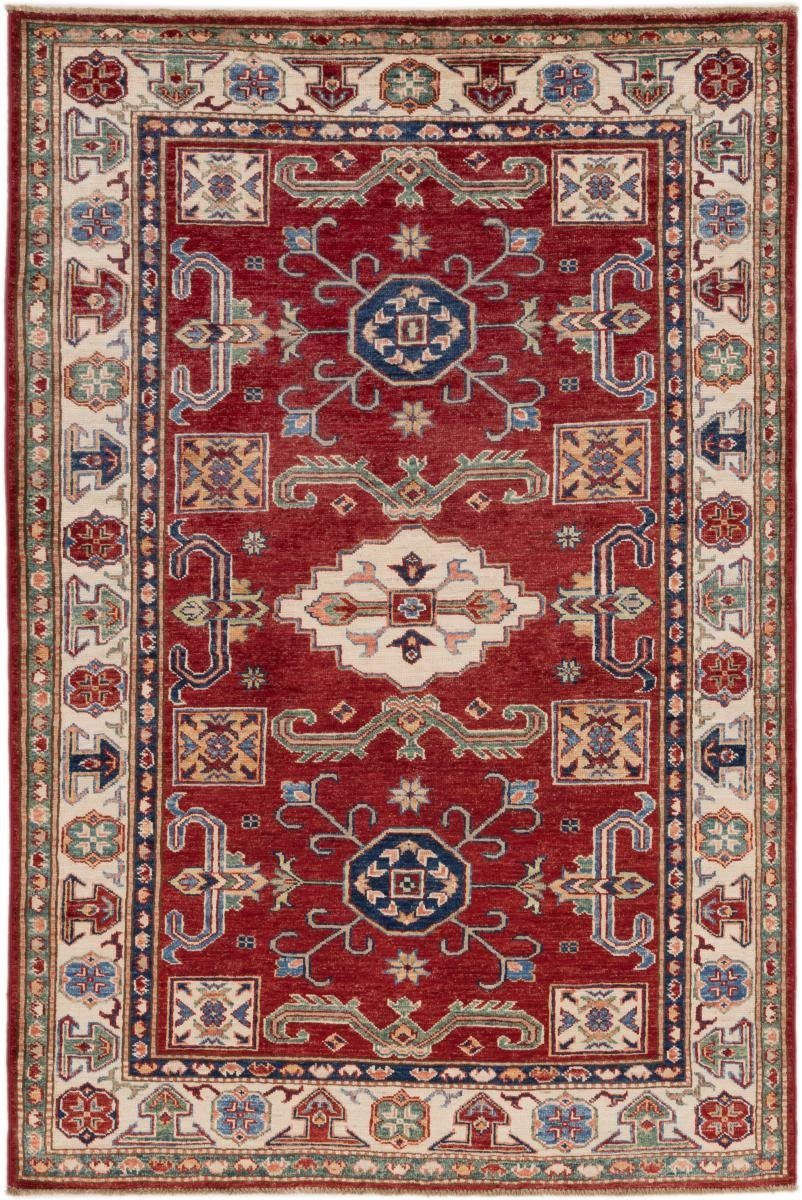 Orientteppich Super Kazak 119x178 Handgeknüpfter Orientteppich, Nain Trading, rechteckig, Höhe: 5 mm