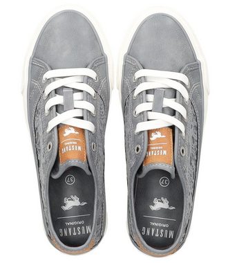 MUSTANG Sneaker Lederimitat/Textil Sneaker