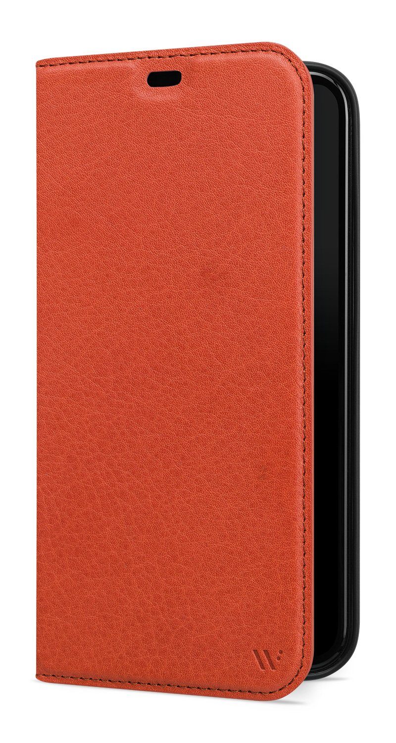 wiiuka Handyhülle suiit Hülle für iPhone 12 mini, Klapphülle Handgefertigt - Deutsches Leder, Premium Case