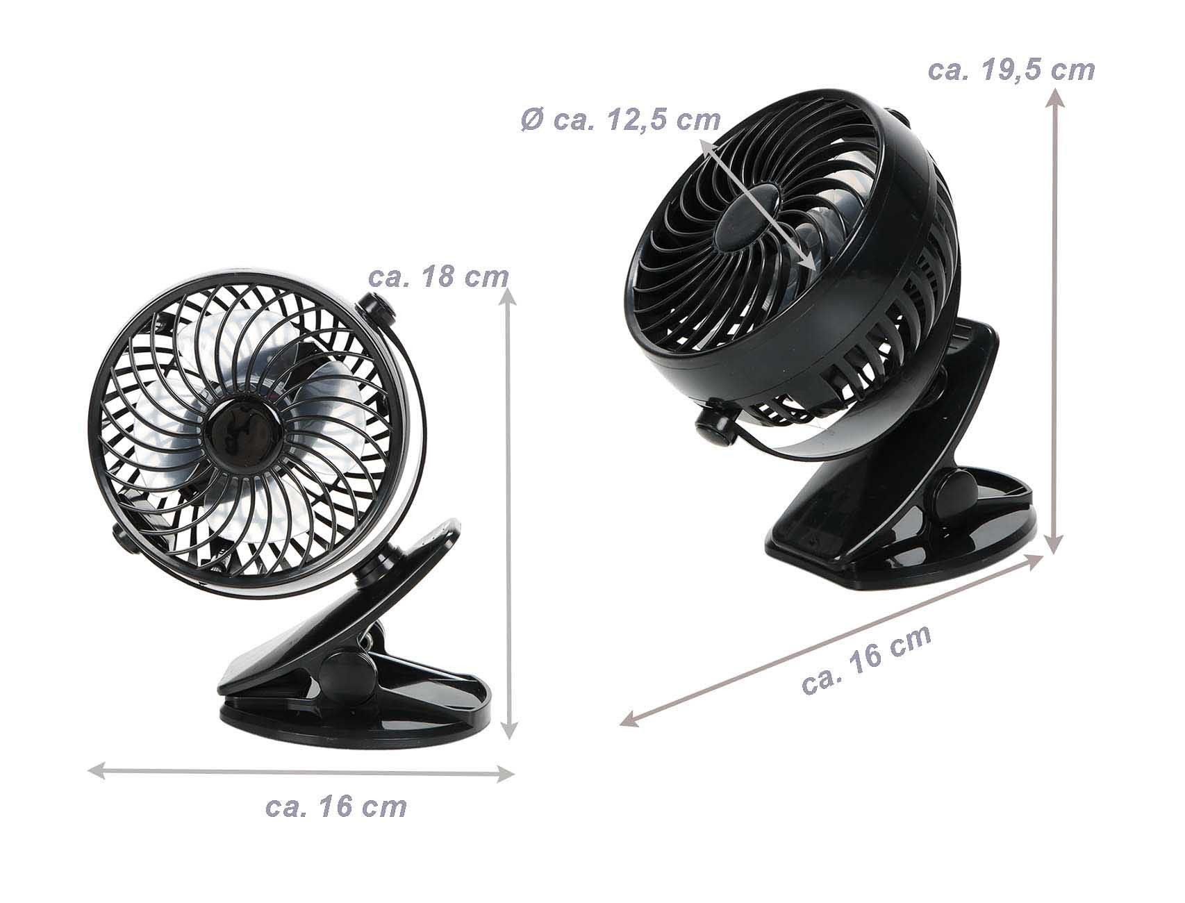 Lifetime Air Tischventilator Tragbarer Ventilator, Ventilator günstig online kaufen