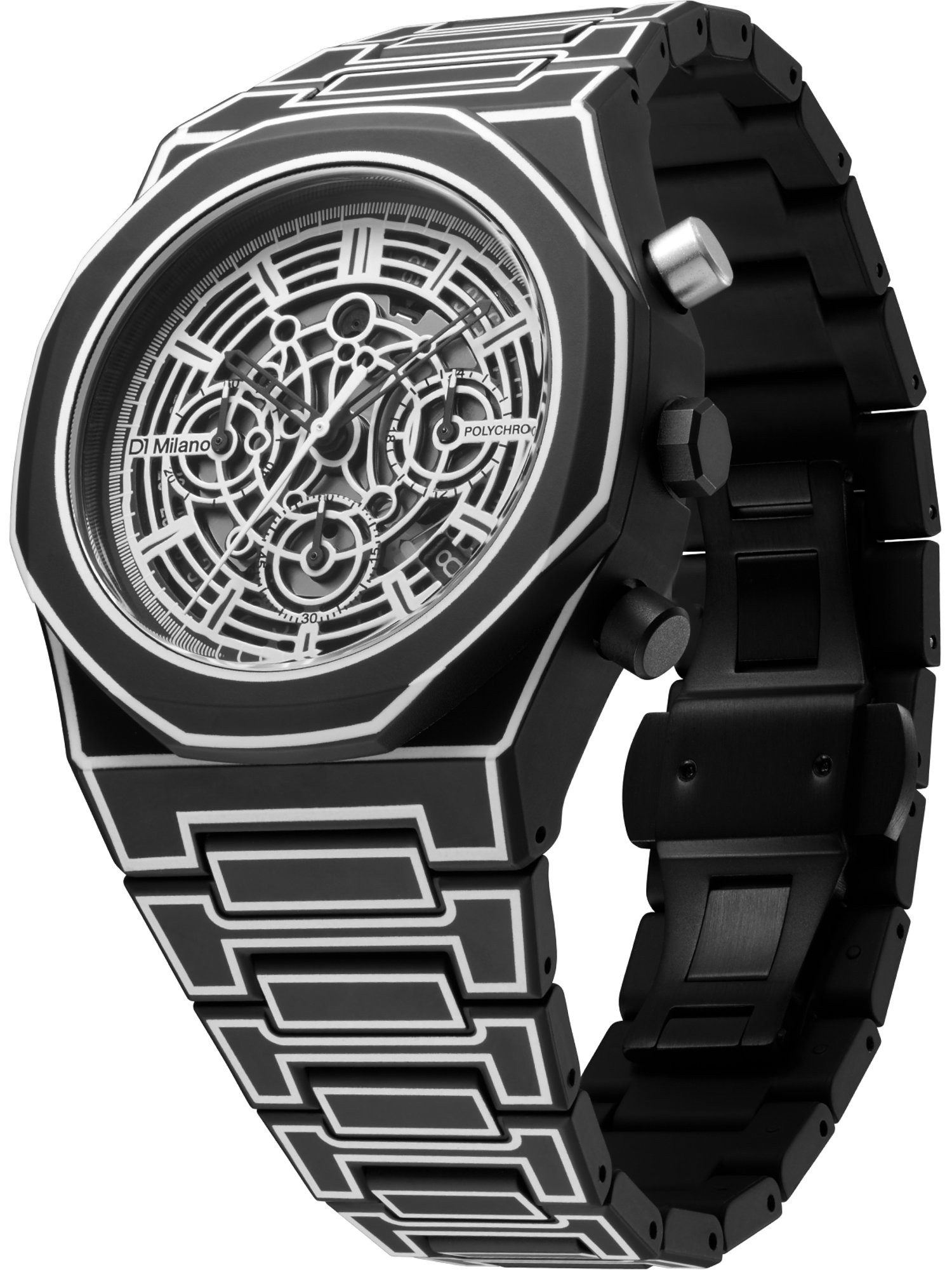 D1 Milano Quarzuhr D1 Milano Herren-Uhren Analog Quarz, Klassikuhr