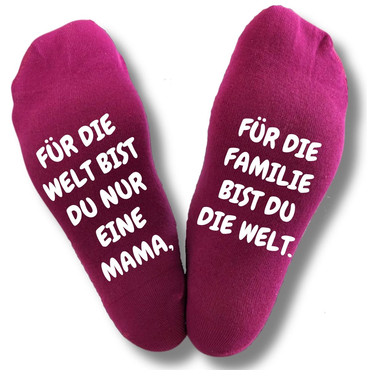 Freizeitsocken Spruchsocken - Geschenk für Mama