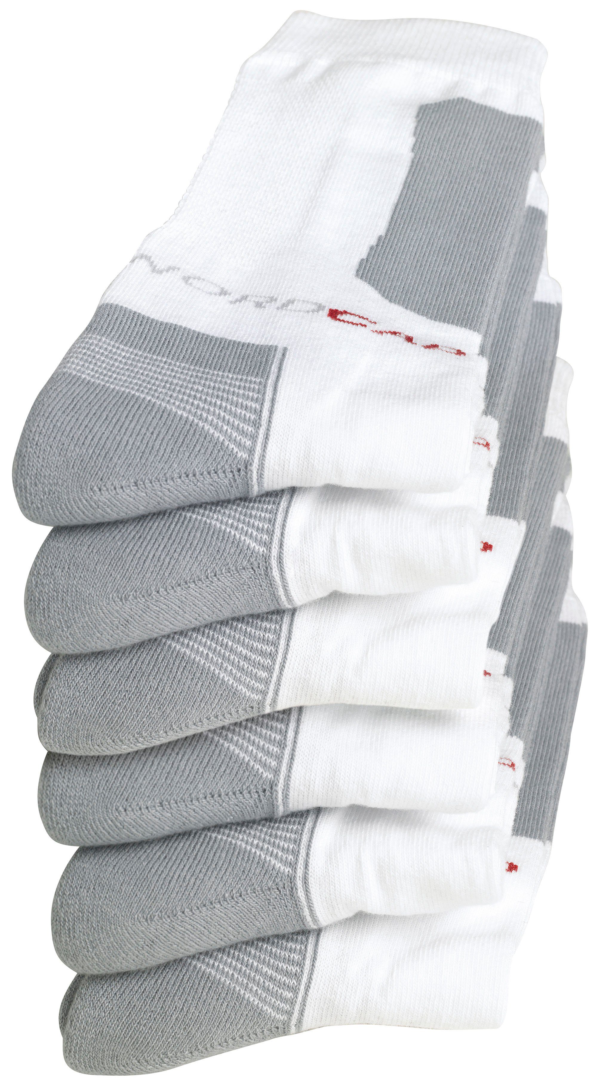 Nordcap Sportsocken (Set, 6-Paar) mit zahlreichen funktionellen Zonen
