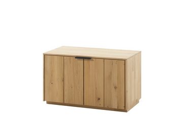 expendio Garderoben-Set Porto 60, (Spar-Set, 4-St), Eiche bianco 160x198x45 cm aus Massivholz