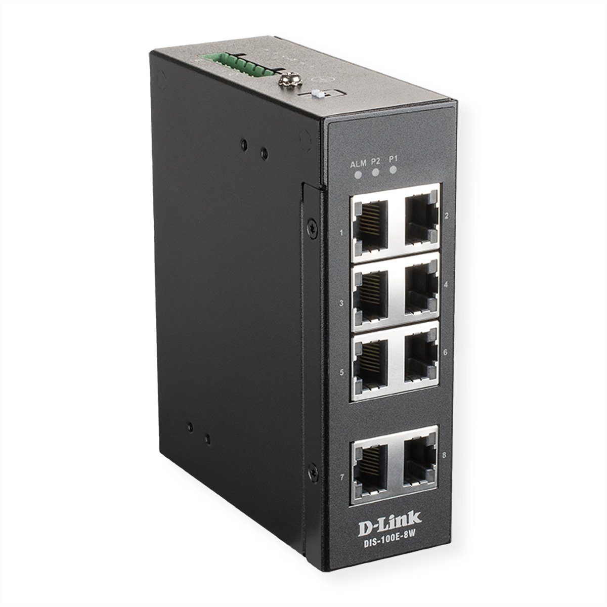 DIS-100E-8W Industrial Switch 8-Port Unmanaged Layer2 Fast Ethernet Netzwerk-Switch