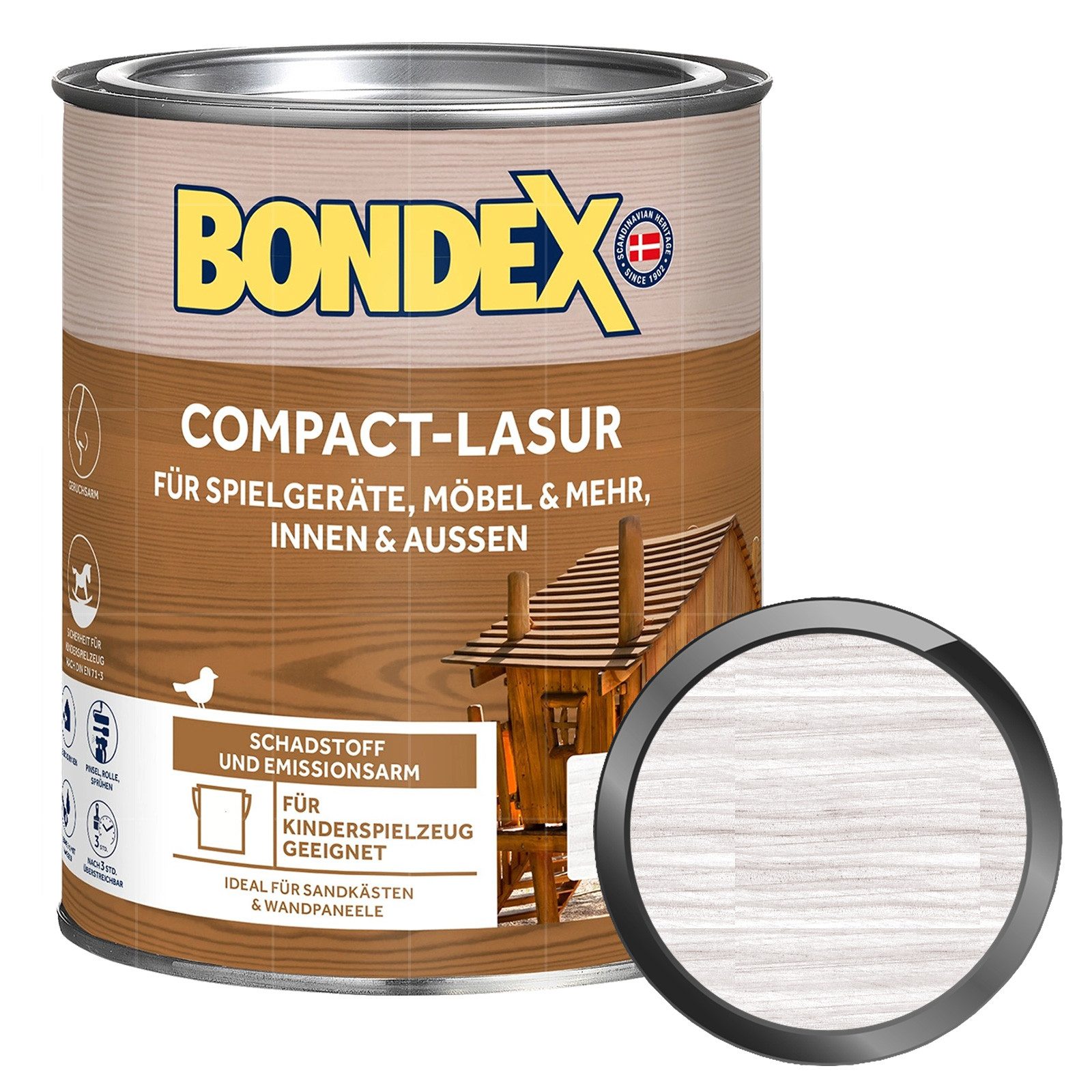 Bondex Holzschutzlasur Compact Lasur - 0.75 Ltr