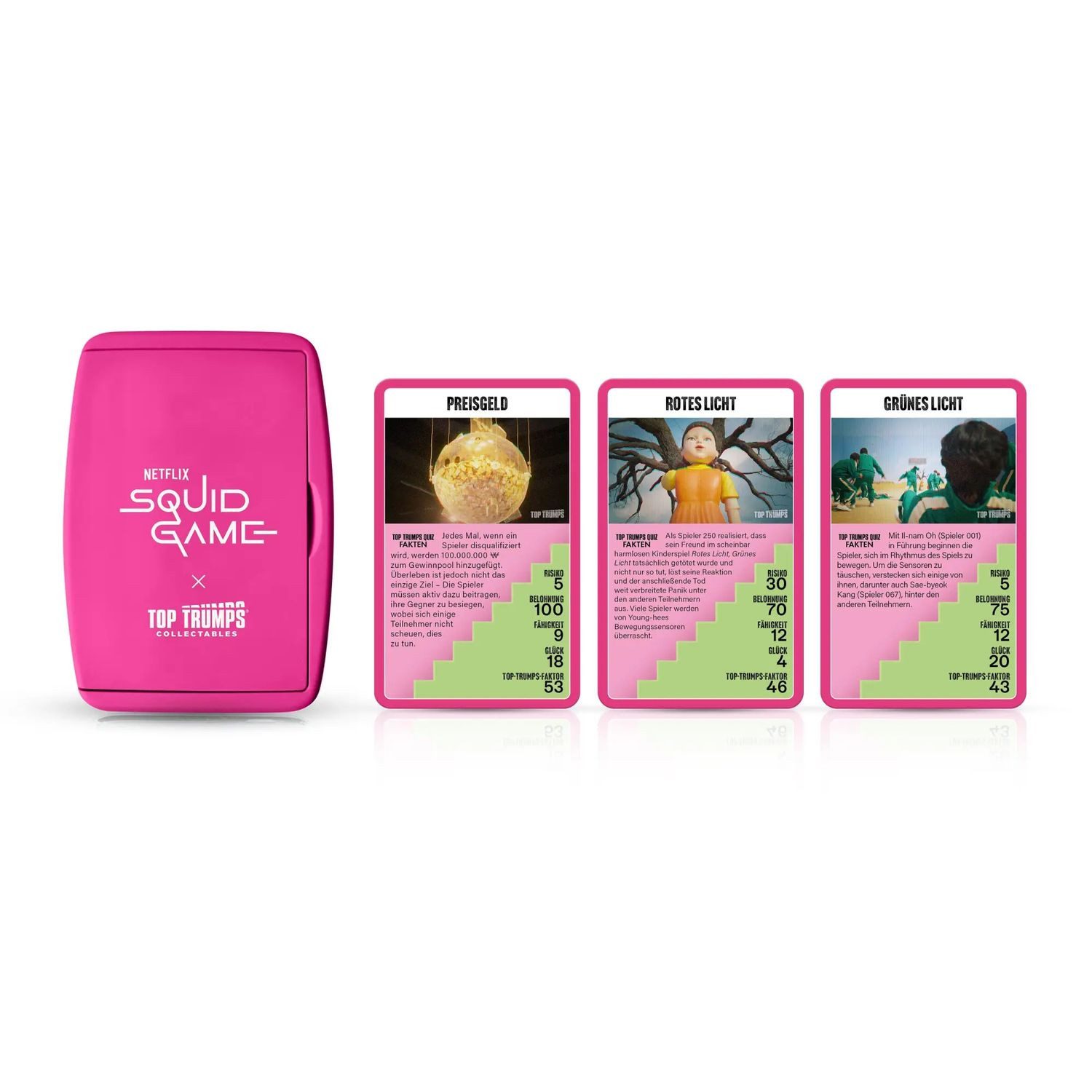 Winning Moves Spiel Top Trumps Collectables Squid Game