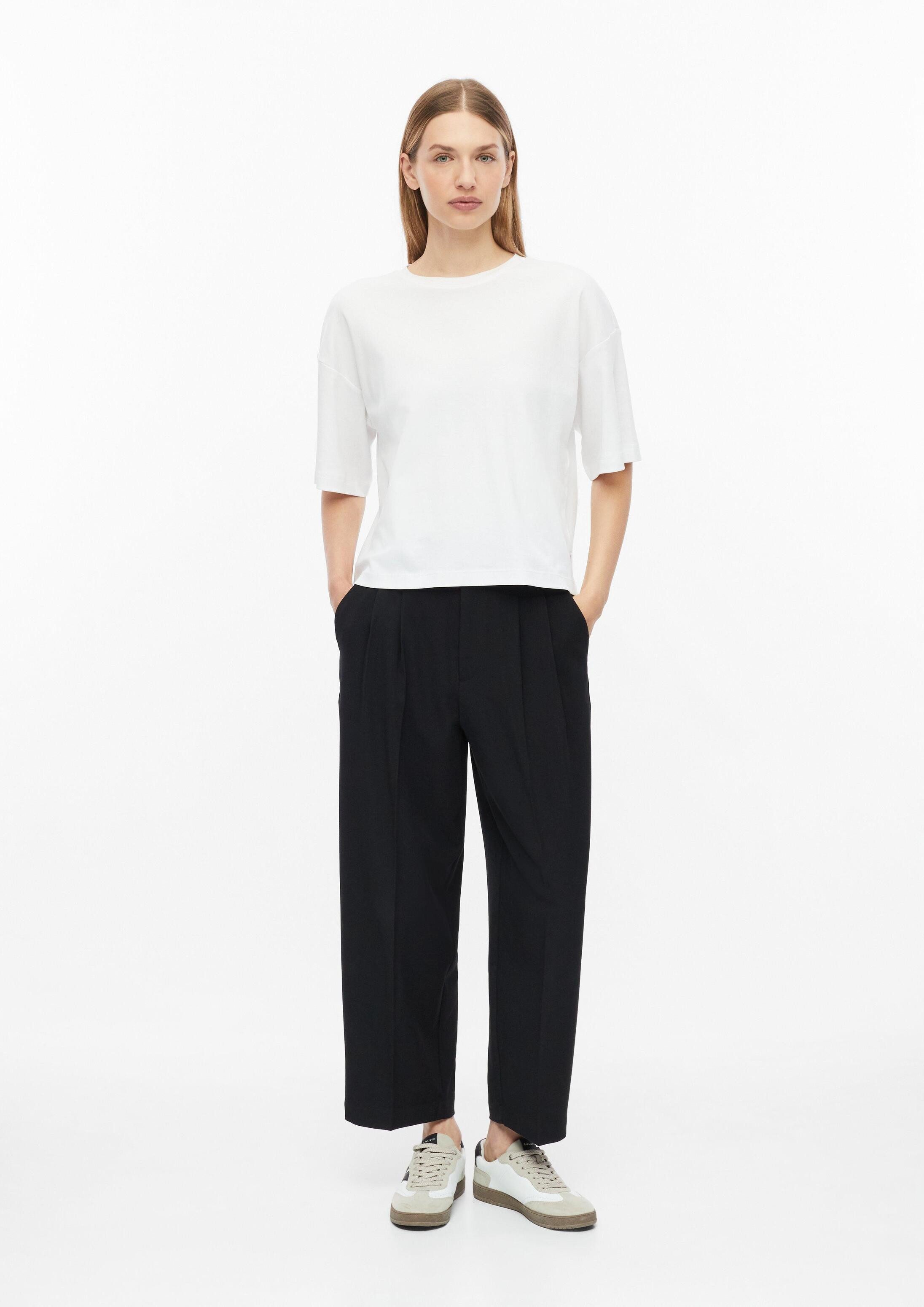 s.Oliver 7/8-Hose Hose Twill-Hose mit Barrel Leg