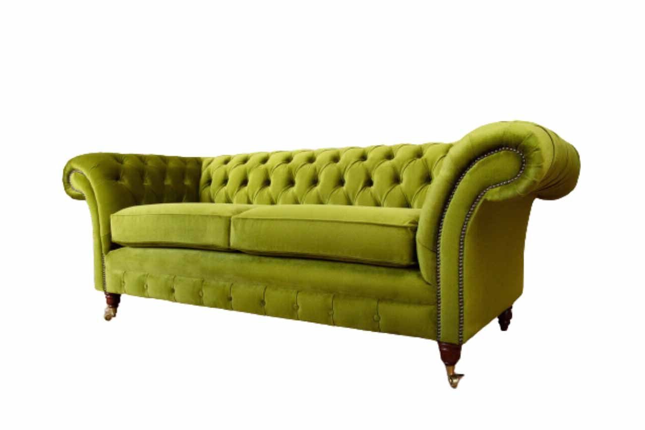 Klassisch Chesterfield-Sofa, Sofas Sofa Wohnzimmer JVmoebel Couch Design Chesterfield