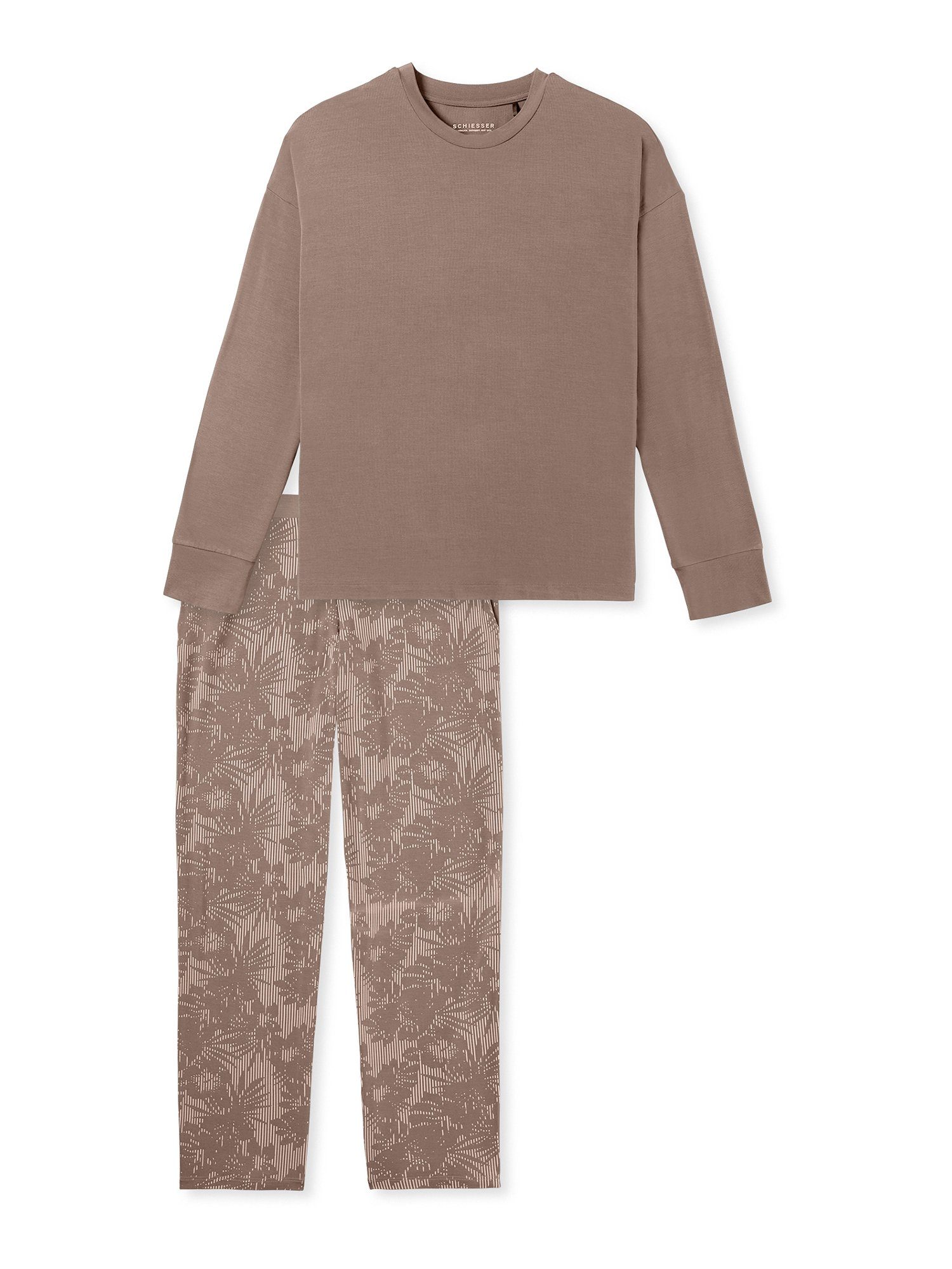 Schiesser Pyjama lang - Selected Premium (2 tlg) schlafanzug schlafmode beq günstig online kaufen