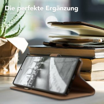 EAZY CASE Handyhülle Uni Bookstyle für Samsung Galaxy Note 20 / 5G 6,7 Zoll, Schutzhülle mit Standfunktion Kartenfach Handytasche aufklappbar Etui
