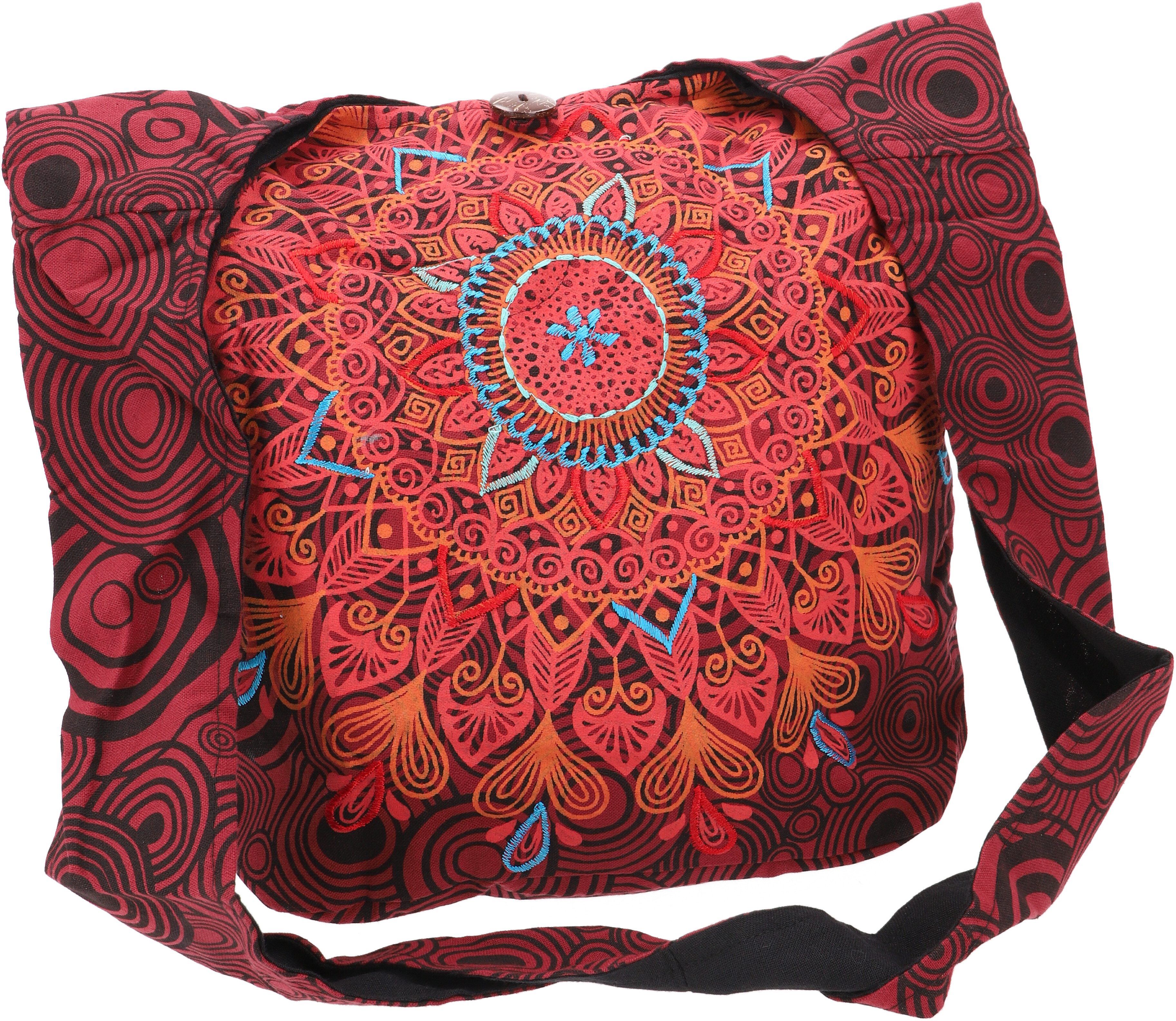 Guru-Shop Schultertasche Boho Tasche, Sadhu Bag, Ethno Shopper,..
