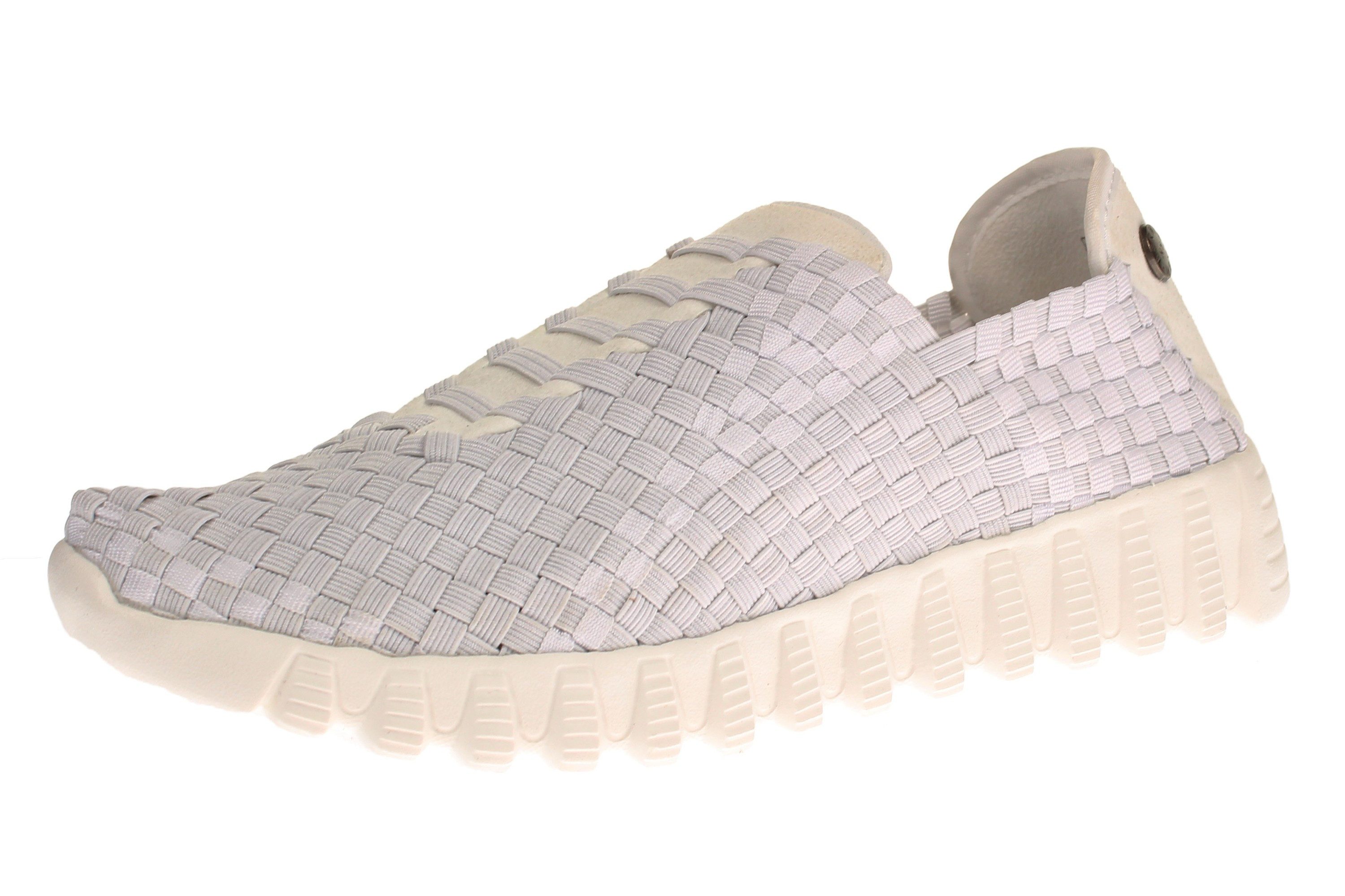 BERNIE MEV Bernie Mev BM62 Zip Vivaldi - Damen Schuhe Sneaker - 002-white Sneaker