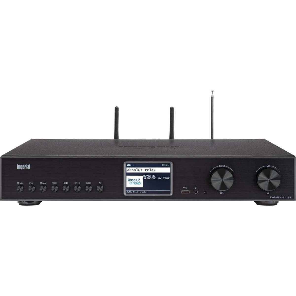 IMPERIAL 22-253-00 Radio (DAB+ Radio,FM Radio,Internet Radio, DAB+, FM-Radio, Internetradio, Bluetooth-Streaming, USB-Aufnahme)