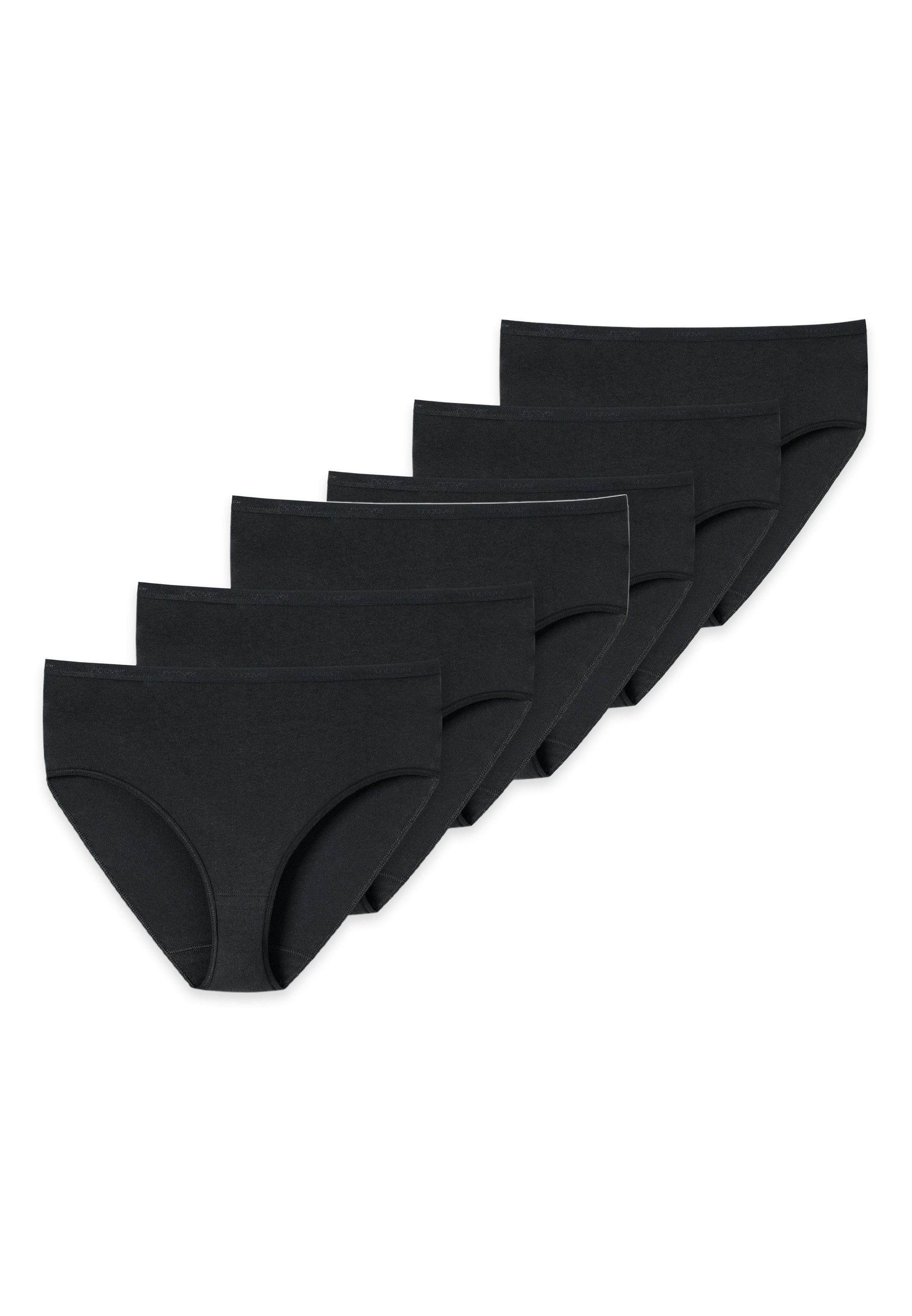 uncover by SCHIESSER Midislip 6er Pack Cotton (Spar-Set, 6-St) Midi Slip - günstig online kaufen